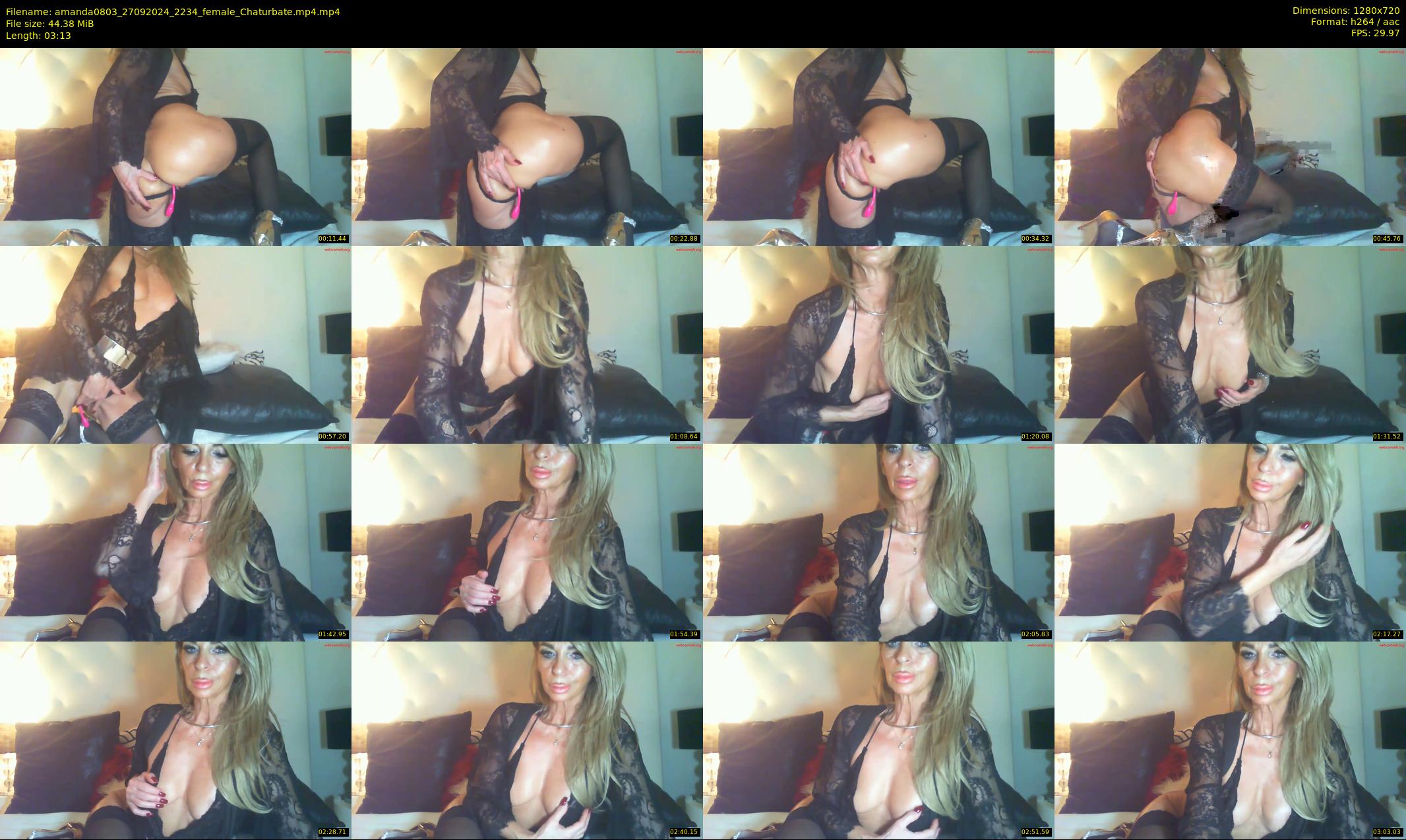 amanda0803 — 4 minute Chaturbate female cam show recording, 720p, Sep 27, 2024
