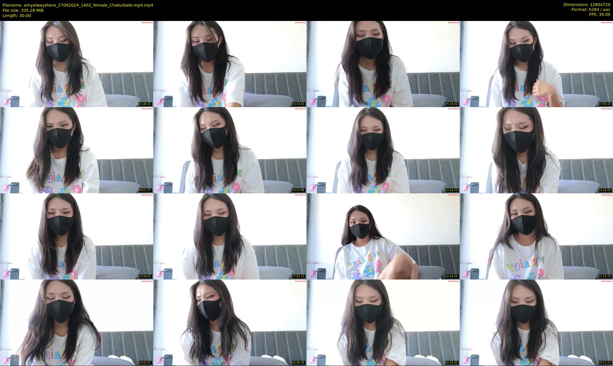 amyalwayshere — 30 minute Chaturbate female cam show recording, 720p, Sep 27, 2024