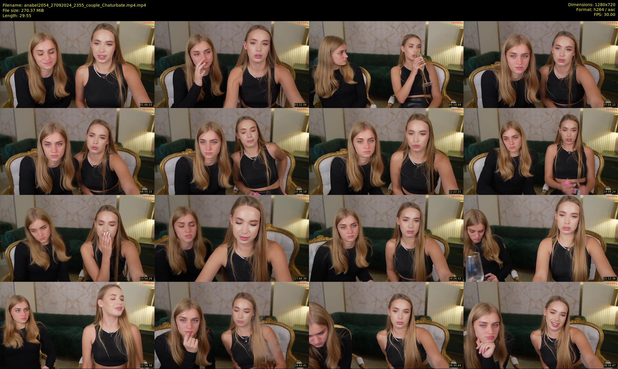anabel2054 — 30 minute Chaturbate female cam show recording, 720p, Sep 27, 2024