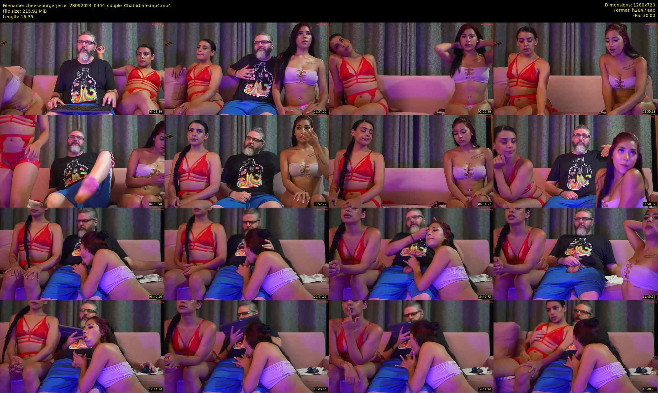 cheeseburgerjesus — 17 minute Chaturbate couple cam show recording, 720p, Sep 28, 2024