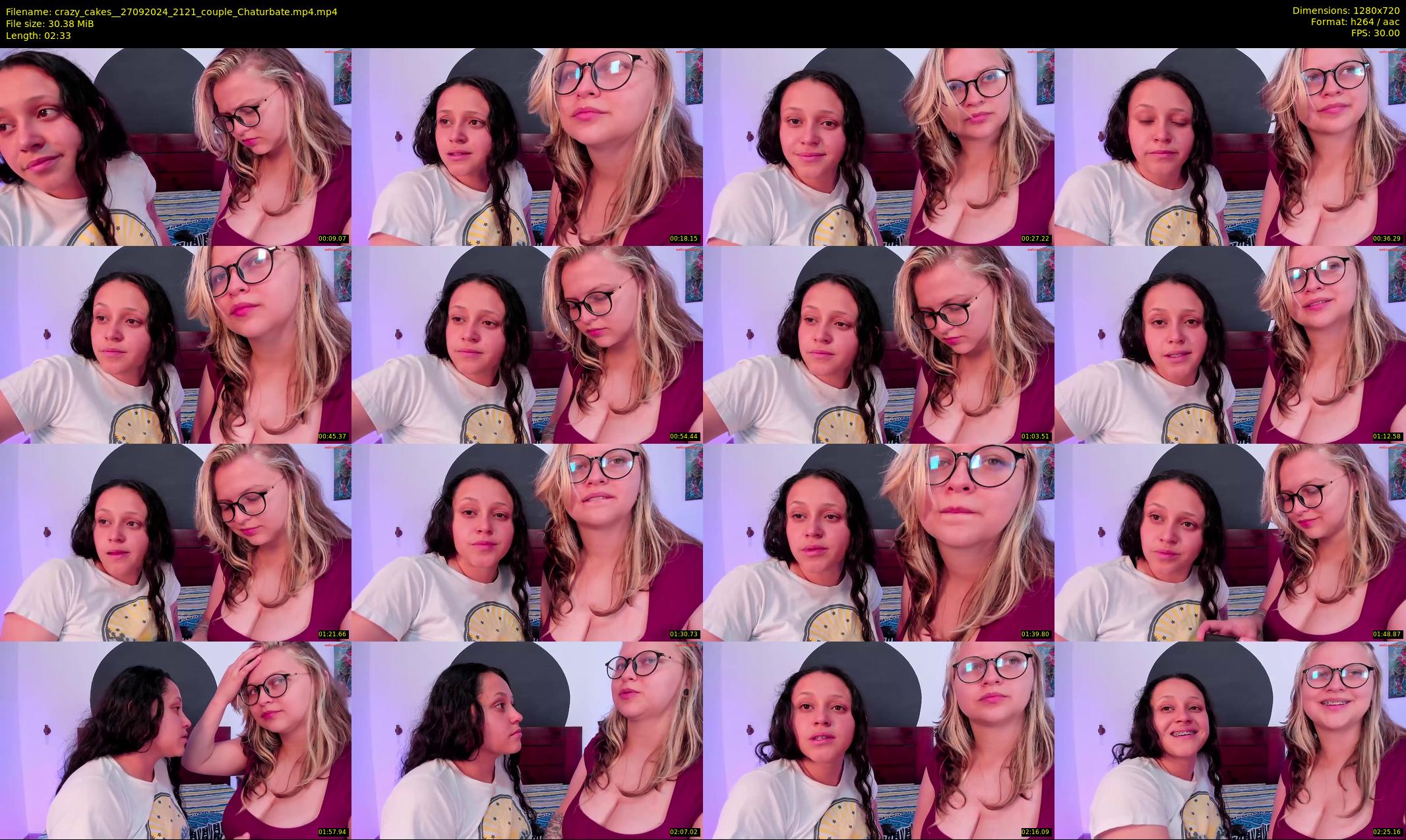crazy_cakes_ — 3 minute Chaturbate couple cam show recording, 720p, Sep 27, 2024