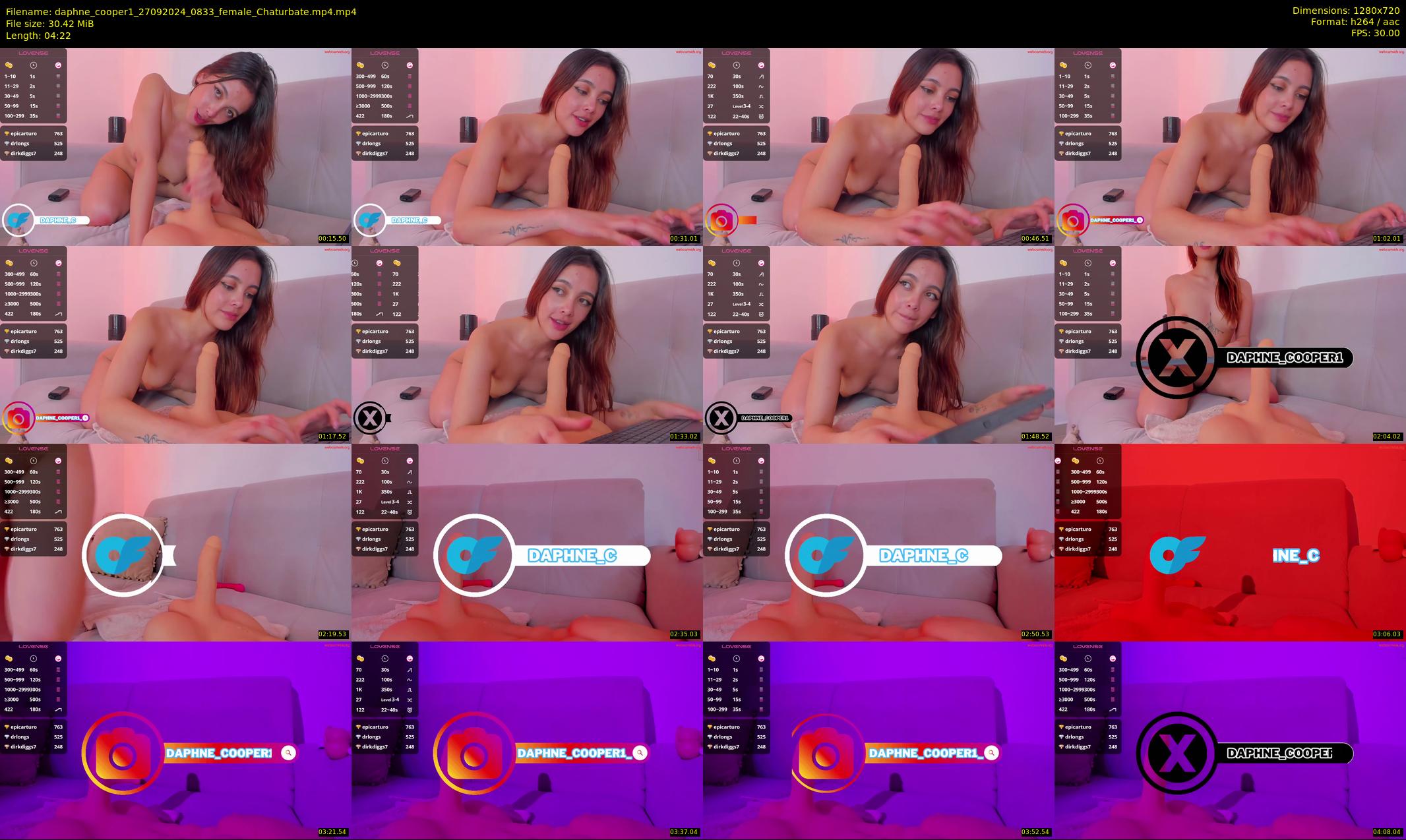 daphne_cooper1 — 5 minute Chaturbate female cam show recording, 720p, Sep 27, 2024