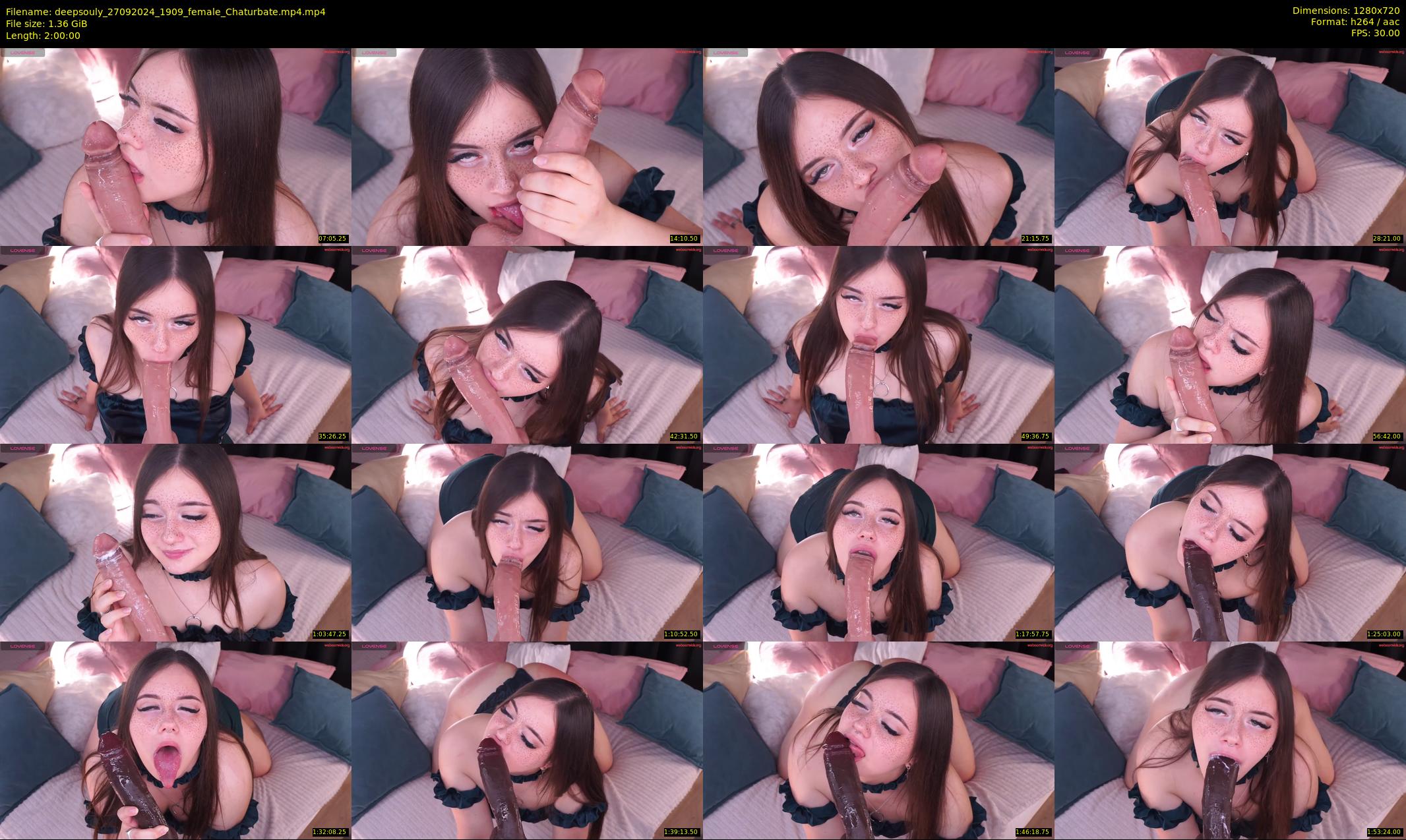 deepsouly — 120 minute Chaturbate female cam show recording, 720p, Sep 27, 2024