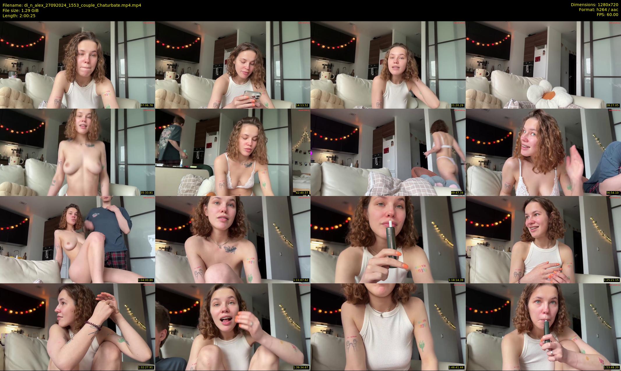 di_n_alex — 121 minute Chaturbate couple cam show recording, 720p, Sep 27, 2024