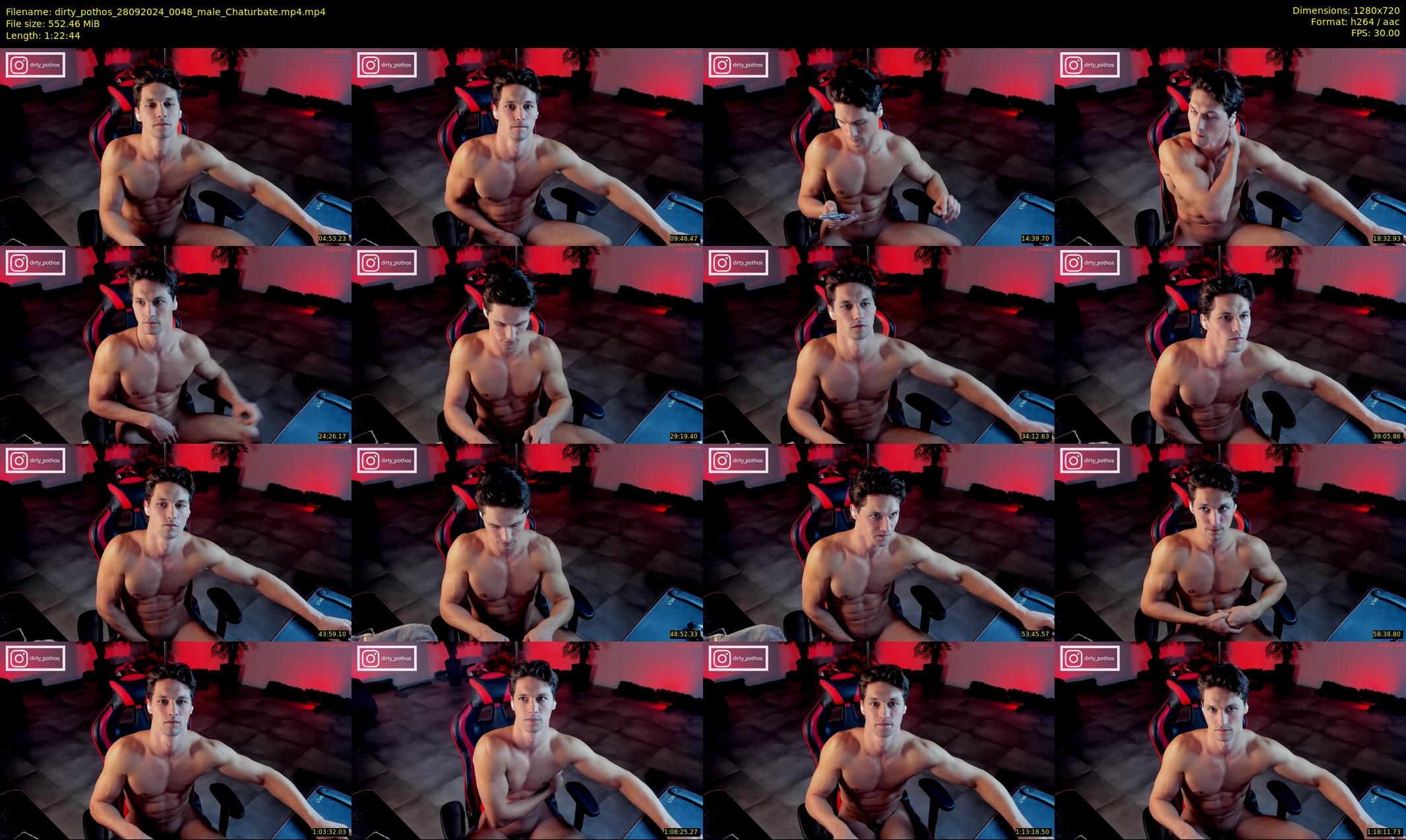 dirty_pothos — 83 minute Chaturbate male cam show recording, 720p, Sep 28, 2024