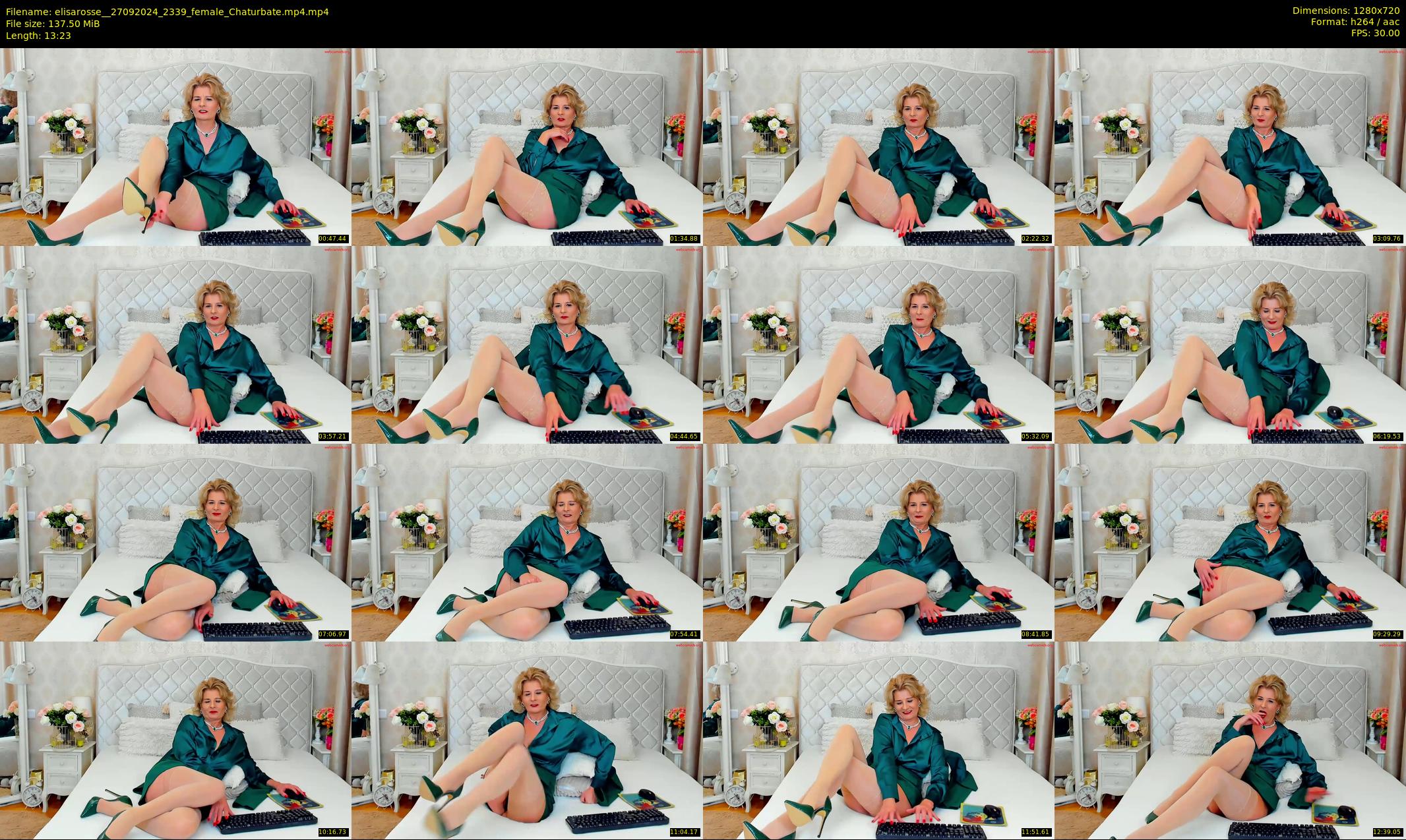 elisarosse_ — 14 minute Chaturbate female cam show recording, 720p, Sep 27, 2024