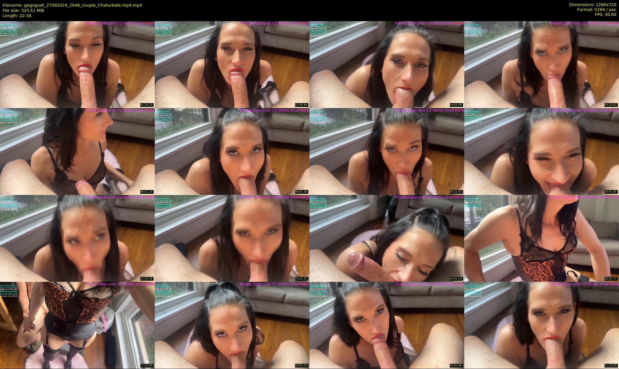 gagngush — 23 minute Chaturbate couple cam show recording, 720p, Sep 27, 2024