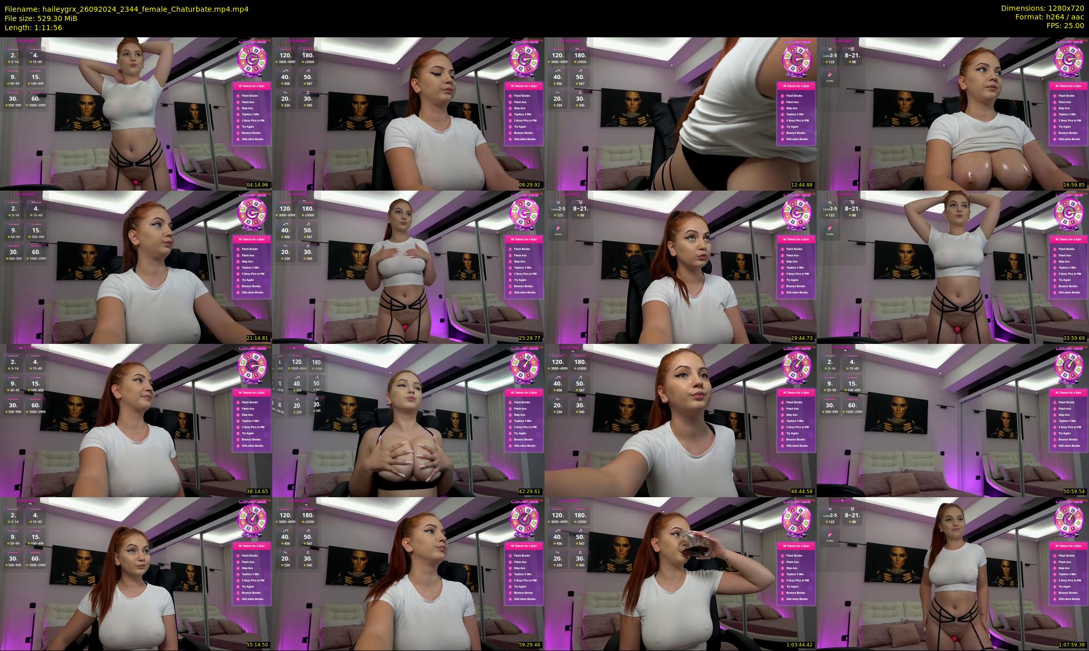 haileygrx — 72 minute Chaturbate female cam show recording, 720p, Sep 26, 2024