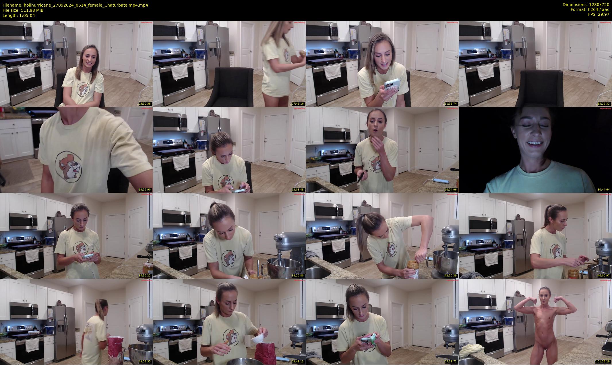 holihurricane — 66 minute Chaturbate female cam show recording, 720p, Sep 27, 2024