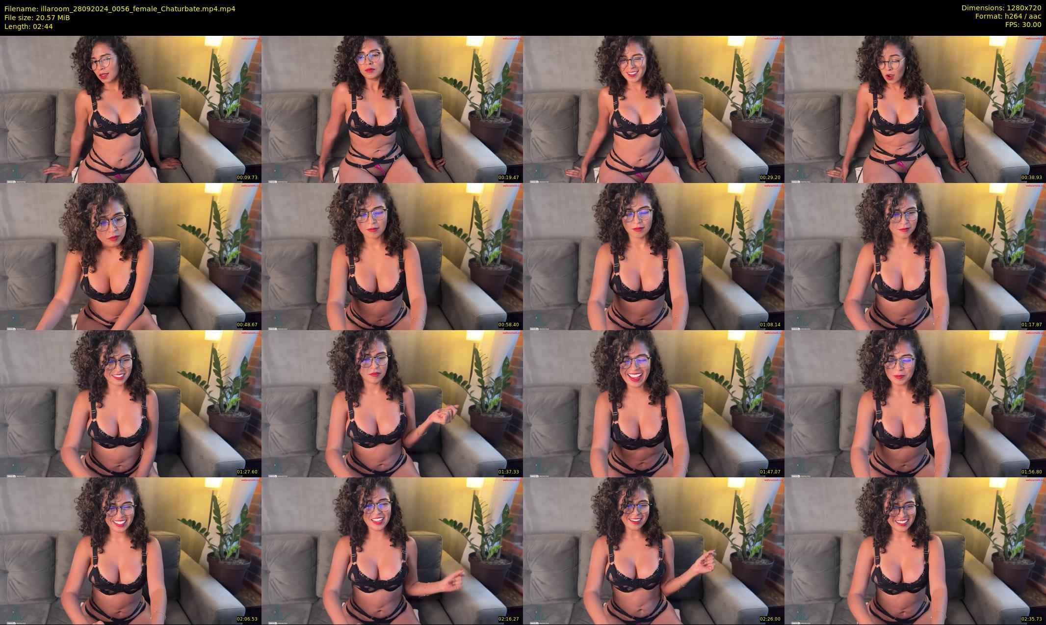 illaroom — 3 minute Chaturbate female cam show recording, 720p, Sep 28, 2024