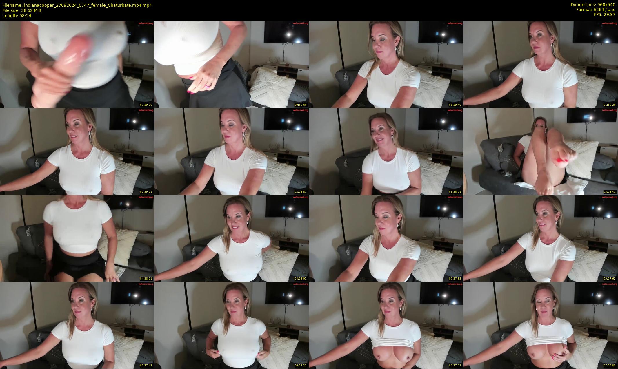 indianacooper — 9 minute Chaturbate female cam show recording, 480p, Sep 27, 2024