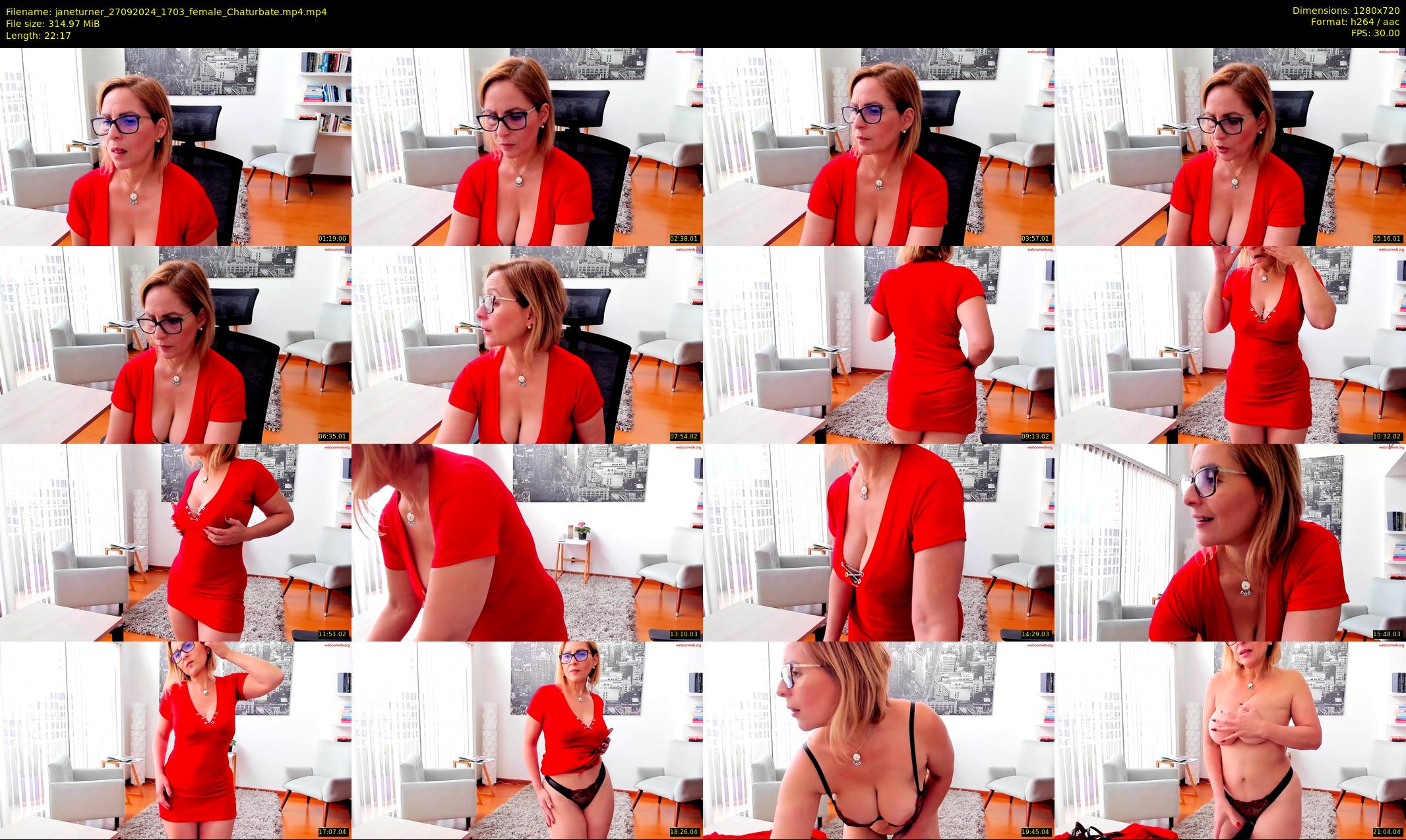 janeturner — 23 minute Chaturbate female cam show recording, 720p, Sep 27, 2024