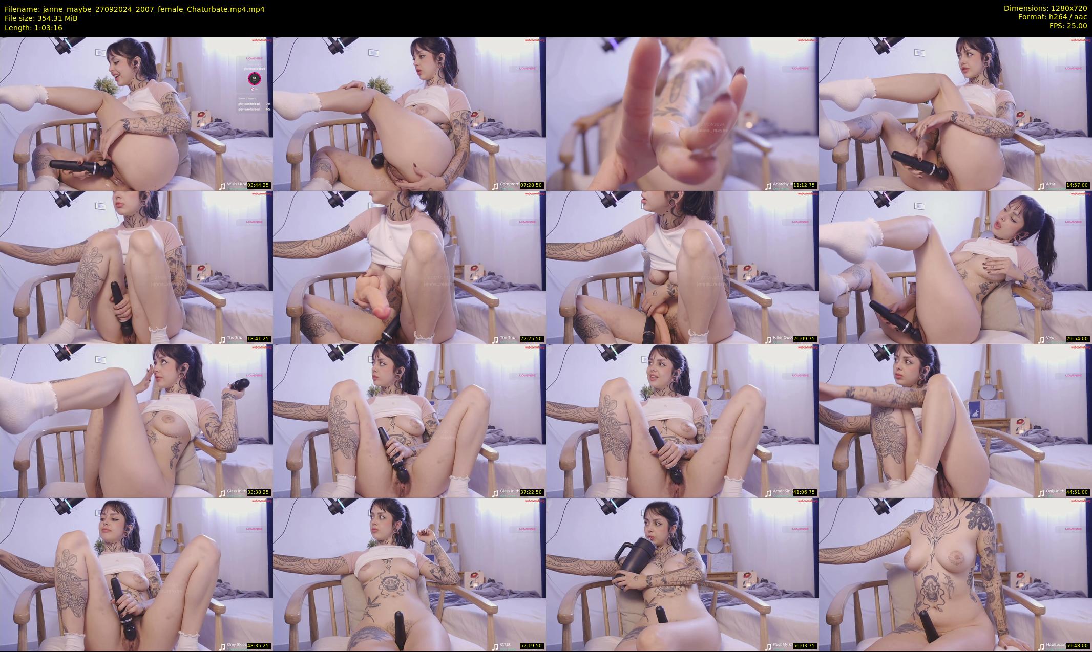 janne_maybe — 64 minute Chaturbate female cam show recording, 720p, Sep 27, 2024