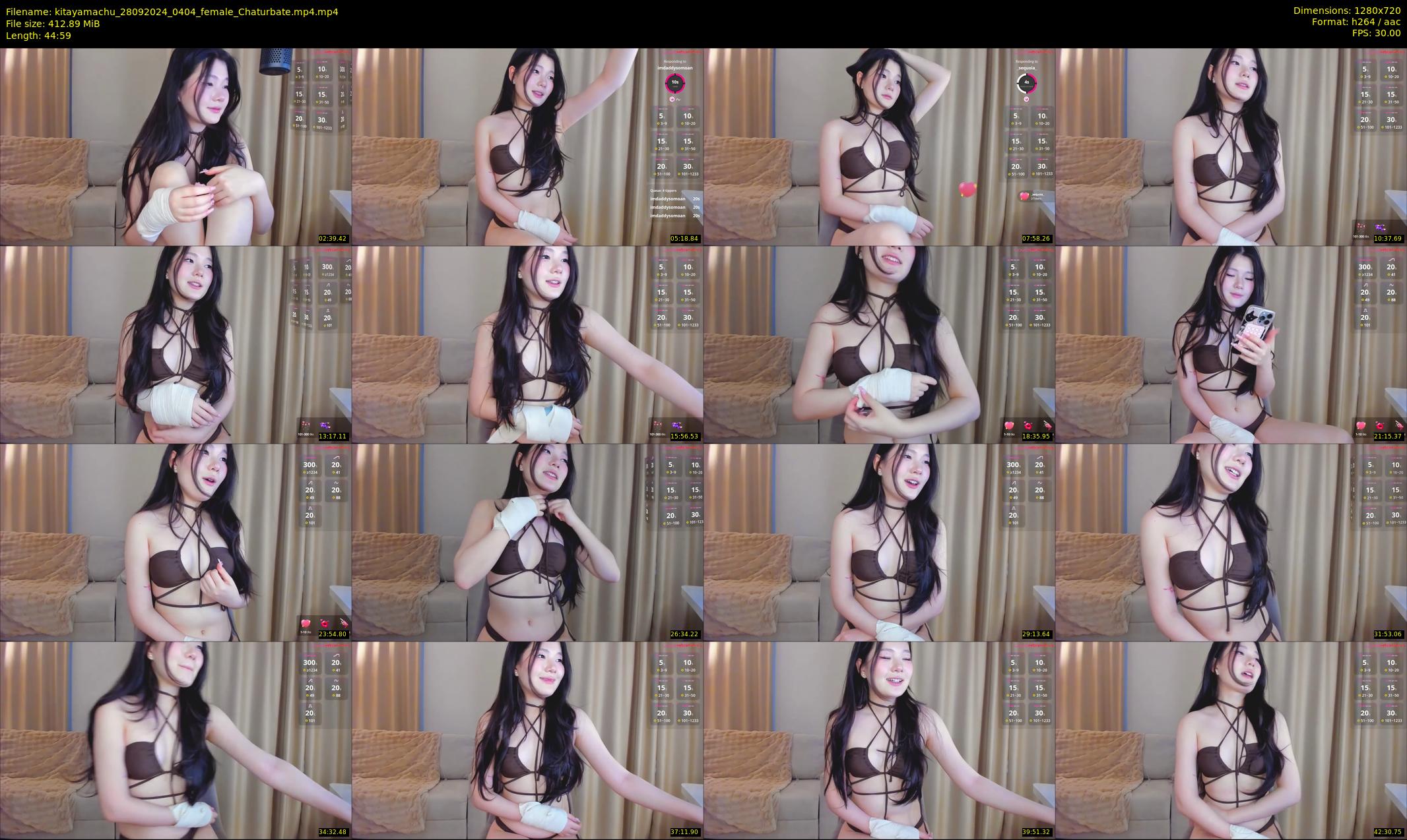 kitayamachu — 45 minute Chaturbate female cam show recording, 720p, Sep 28, 2024