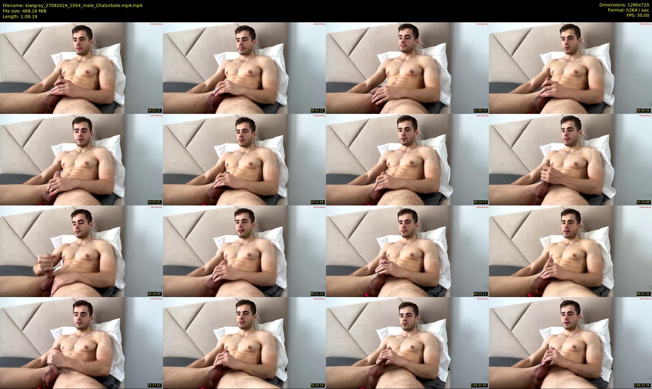 kiwigray — 69 minute Chaturbate male cam show recording, 720p, Sep 27, 2024