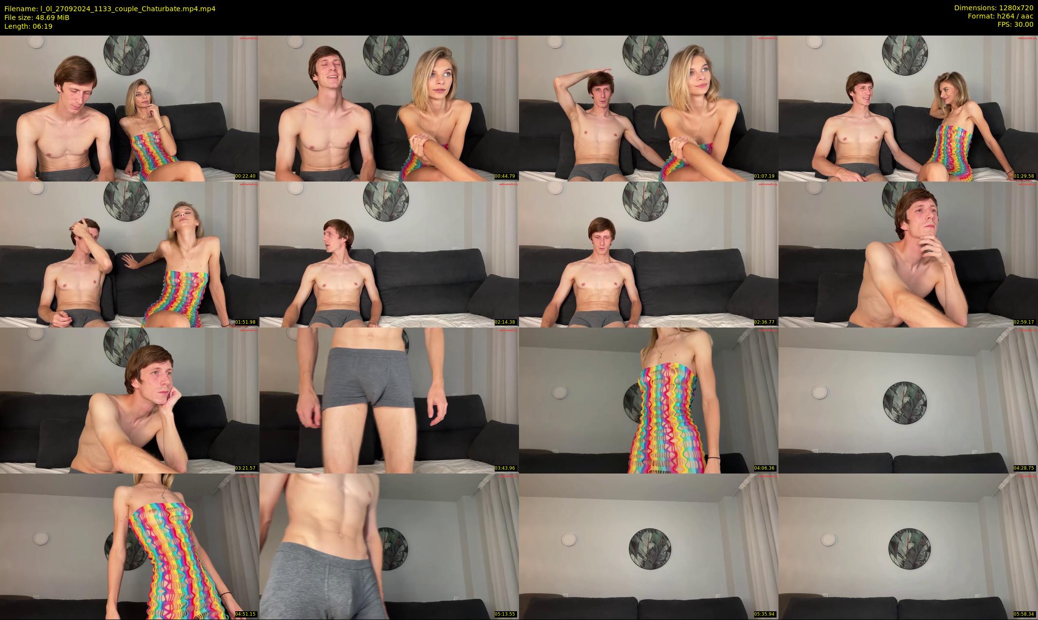 l_0l — 7 minute Chaturbate couple cam show recording, 720p, Sep 27, 2024