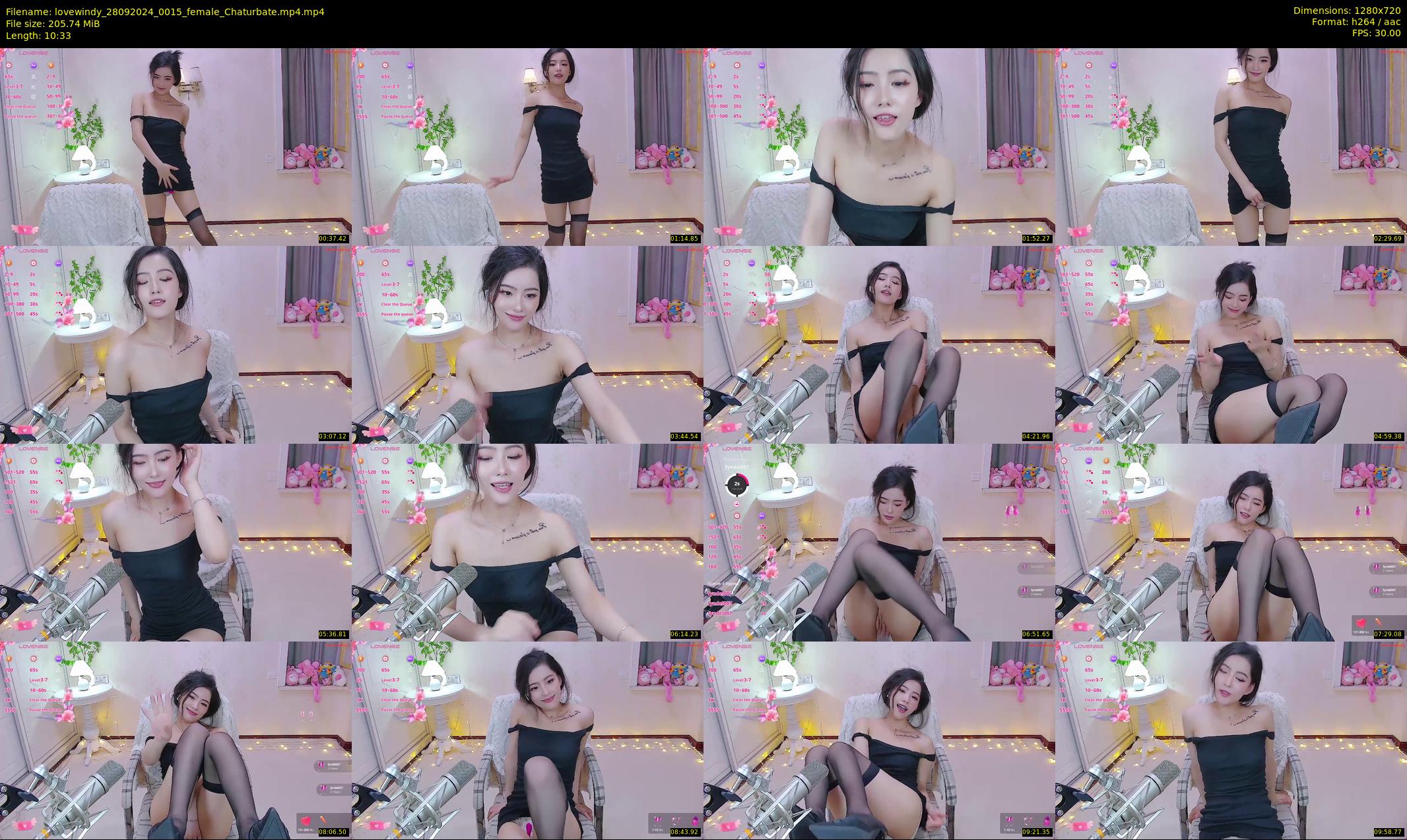 lovewindy — 11 minute Chaturbate female cam show recording, 720p, Sep 28, 2024