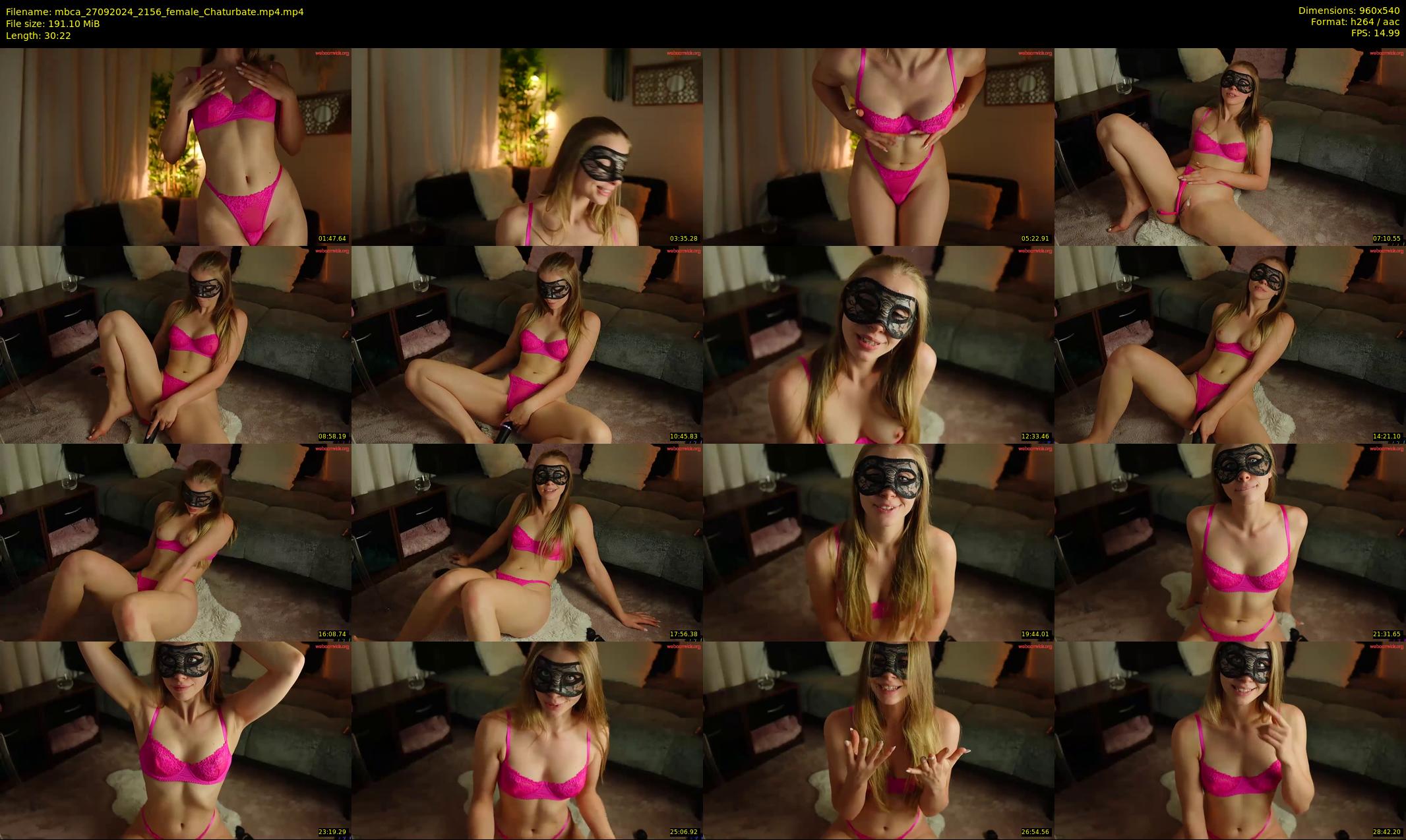 mbca — 31 minute Chaturbate couple cam show recording, 480p, Sep 27, 2024