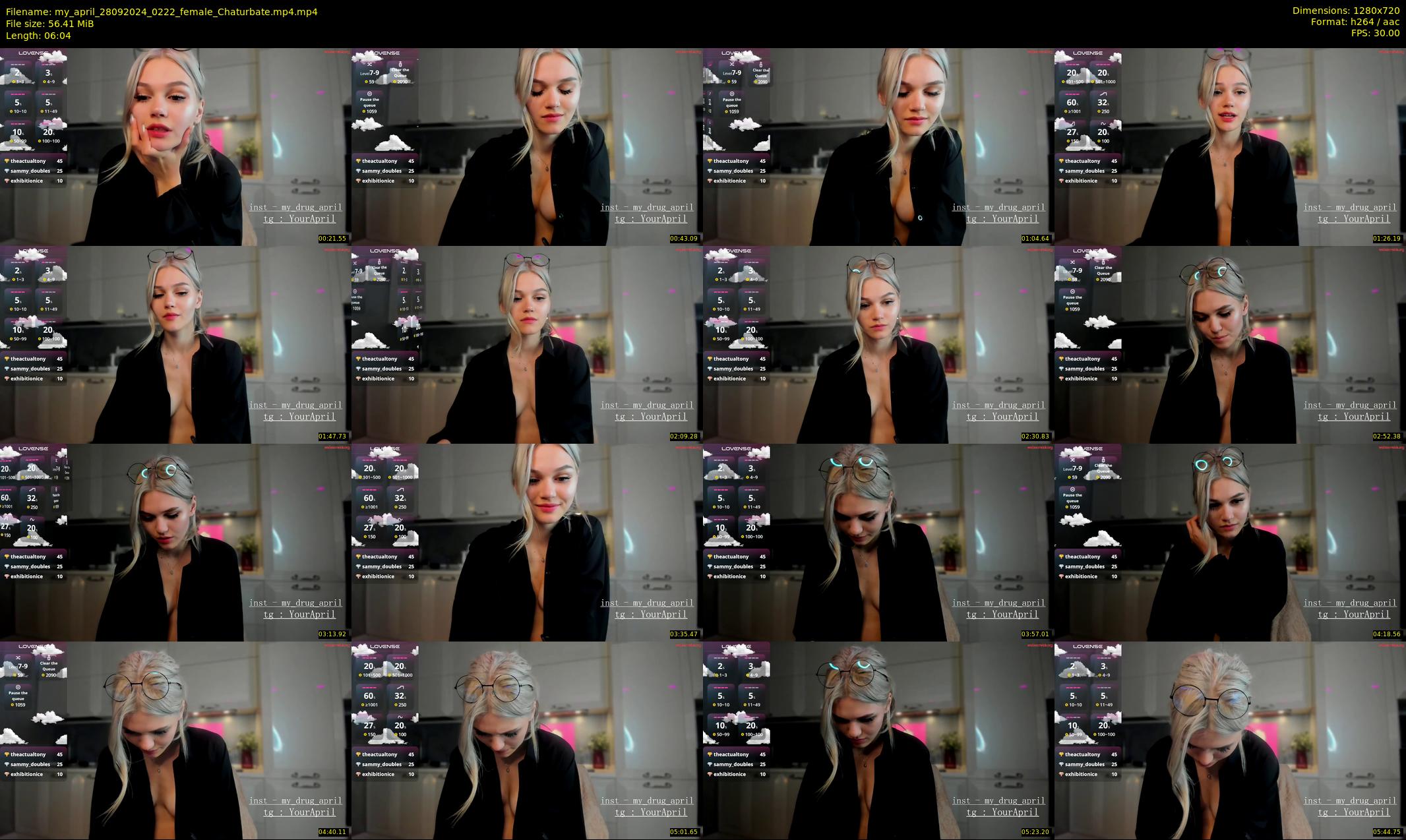 my_april — 7 minute Chaturbate female cam show recording, 720p, Sep 28, 2024