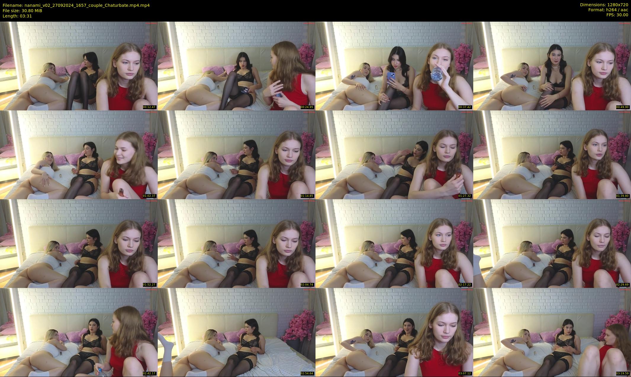nanami_v02 — 4 minute Chaturbate couple cam show recording, 720p, Sep 27, 2024