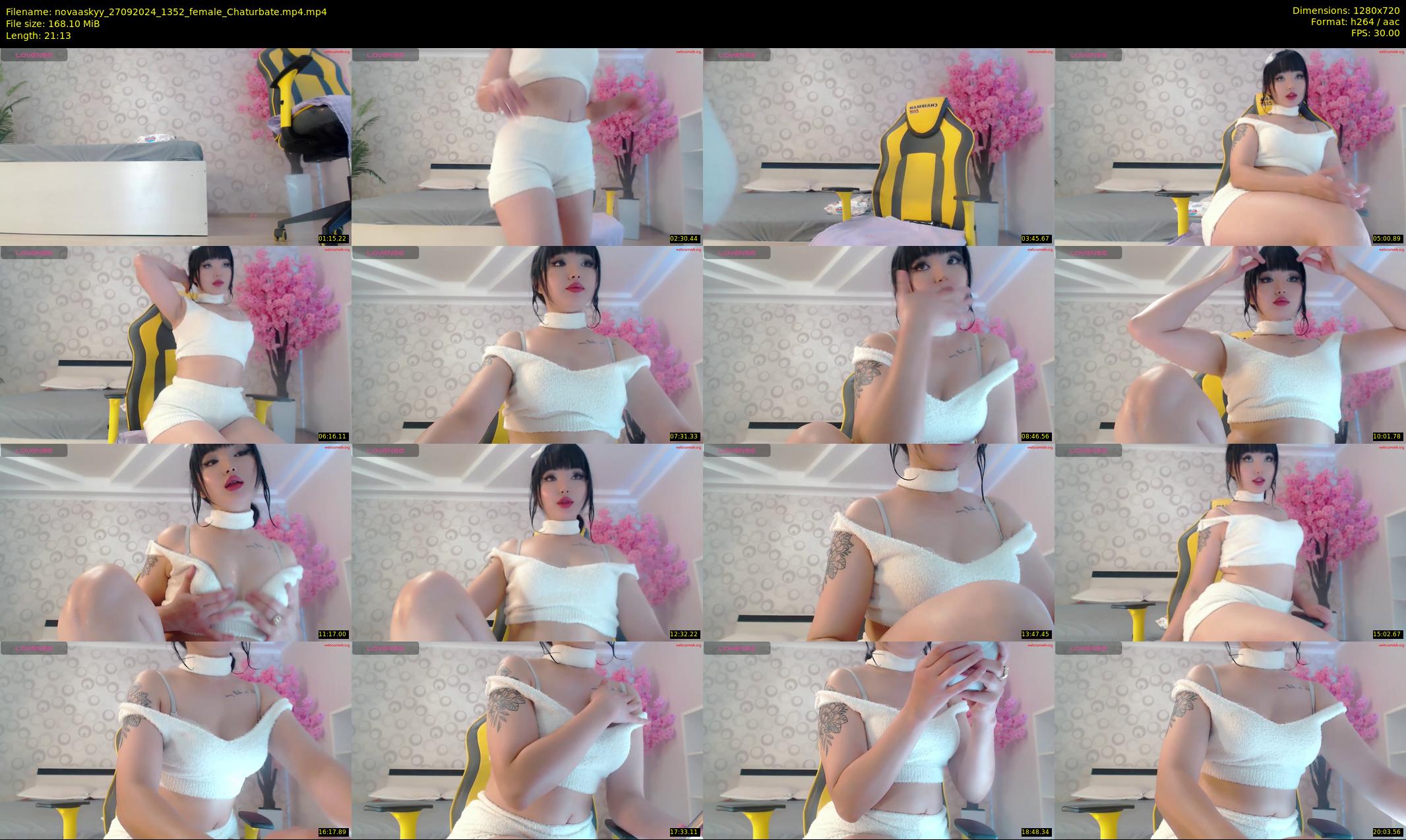 novaaskyy — 22 minute Chaturbate female cam show recording, 720p, Sep 27, 2024
