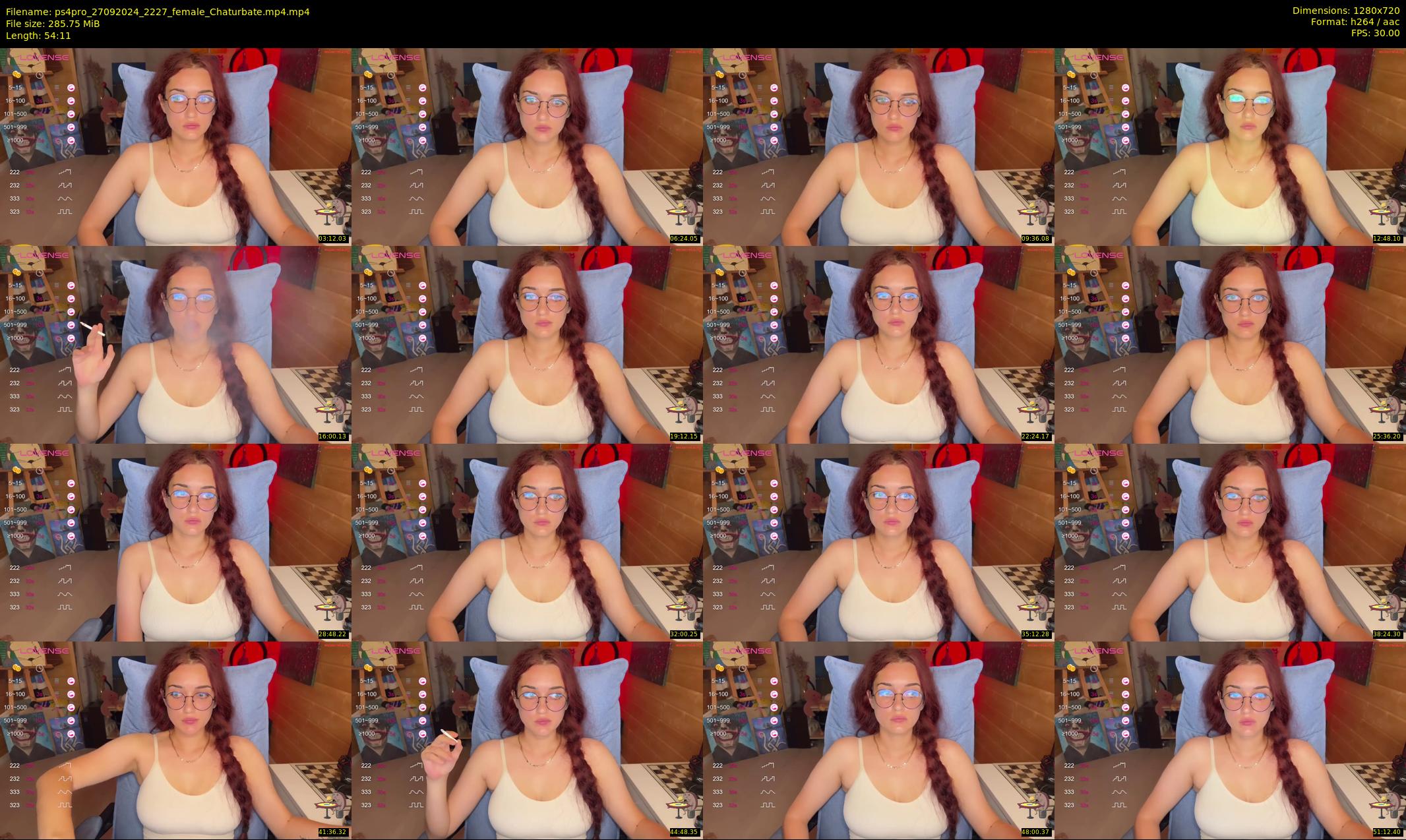 ps4pro — 55 minute Chaturbate female cam show recording, 720p, Sep 27, 2024