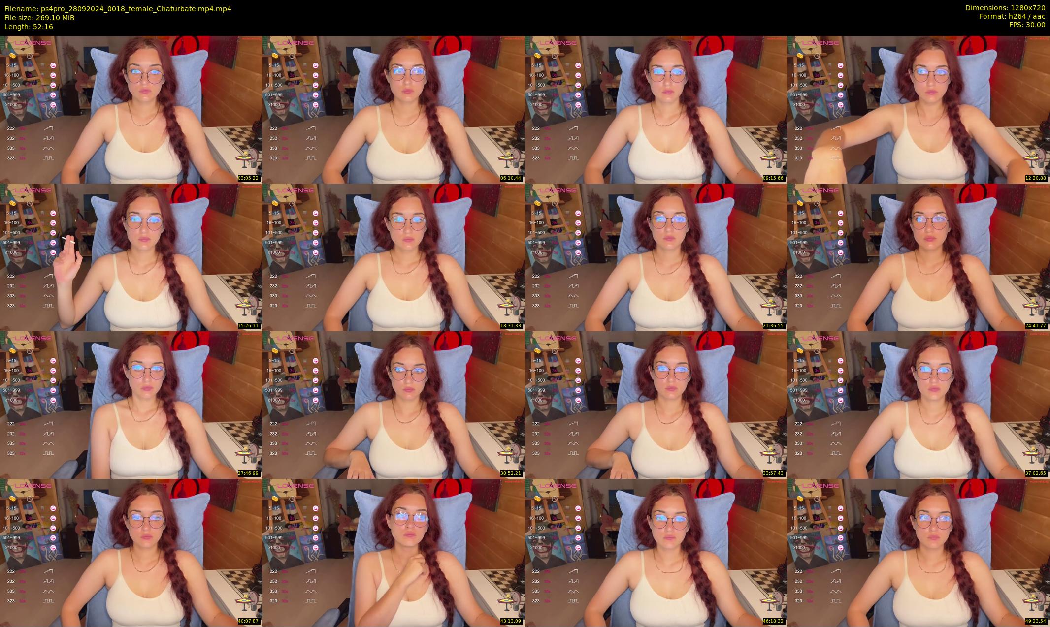 ps4pro — 53 minute Chaturbate female cam show recording, 720p, Sep 28, 2024
