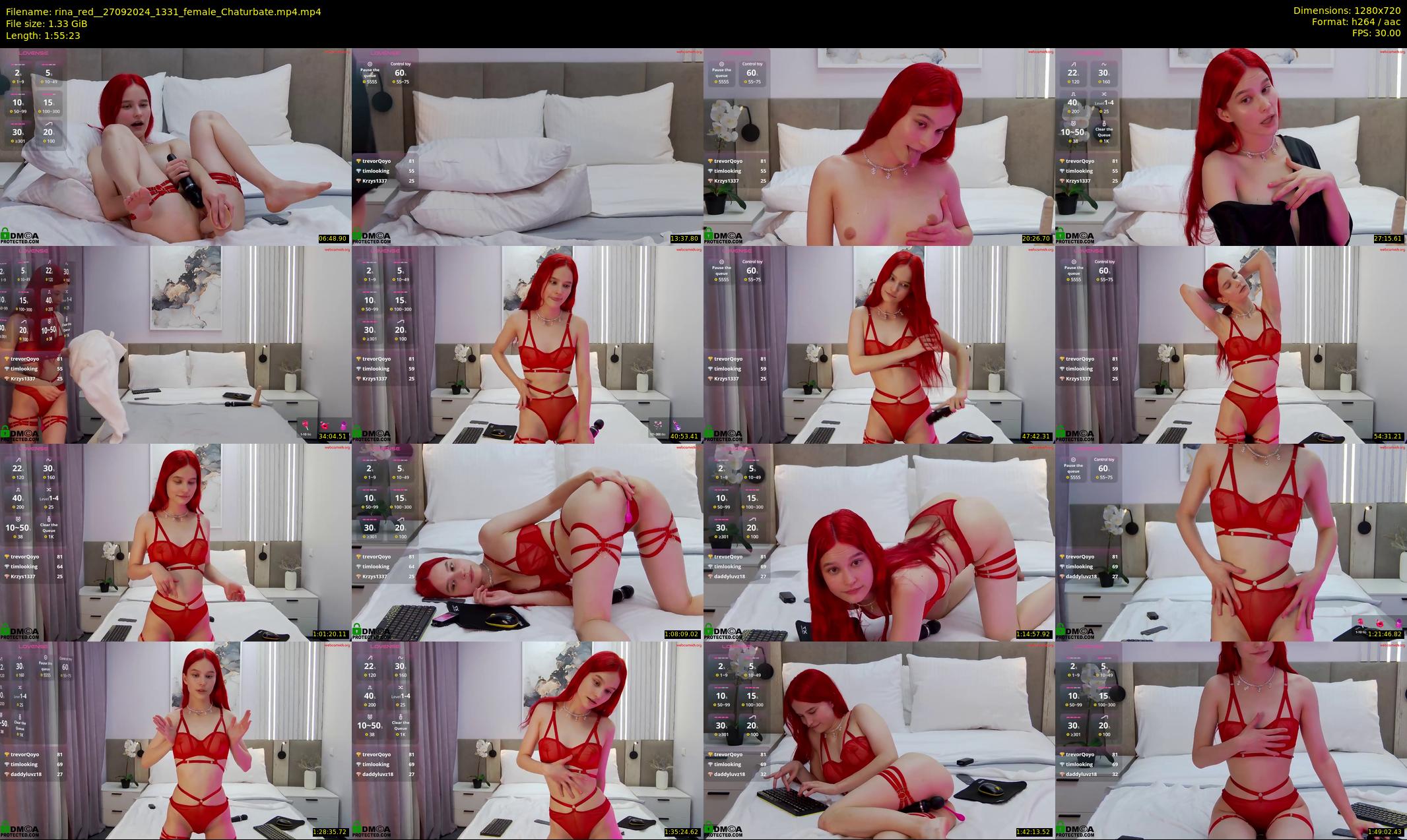rina_red_ — 116 minute Chaturbate female cam show recording, 720p, Sep 27, 2024