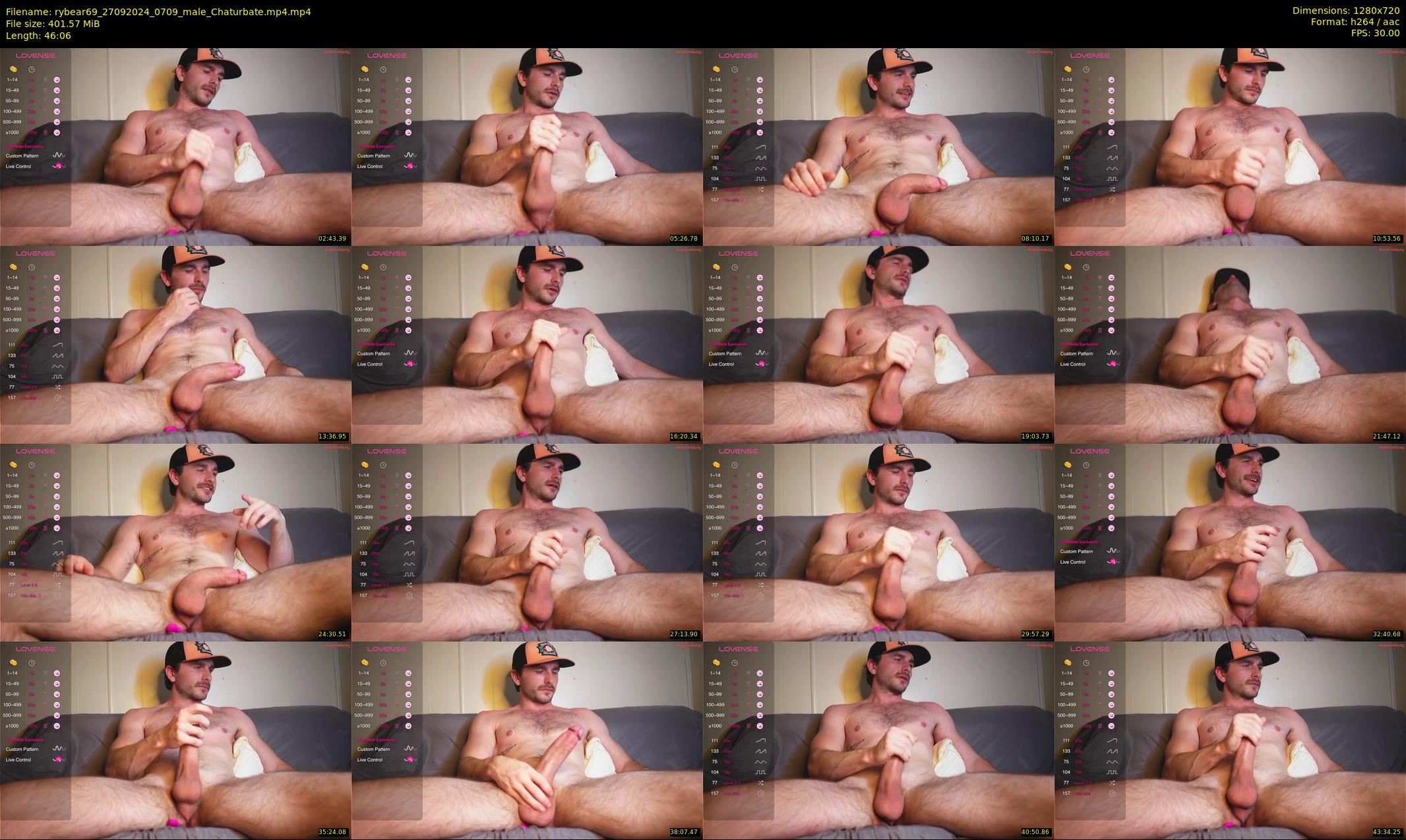 rybear69 — 47 minute Chaturbate male cam show recording, 720p, Sep 27, 2024