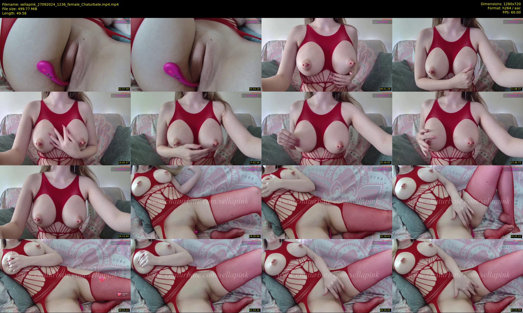 sellapink — 50 minute Chaturbate female cam show recording, 720p, Sep 27, 2024