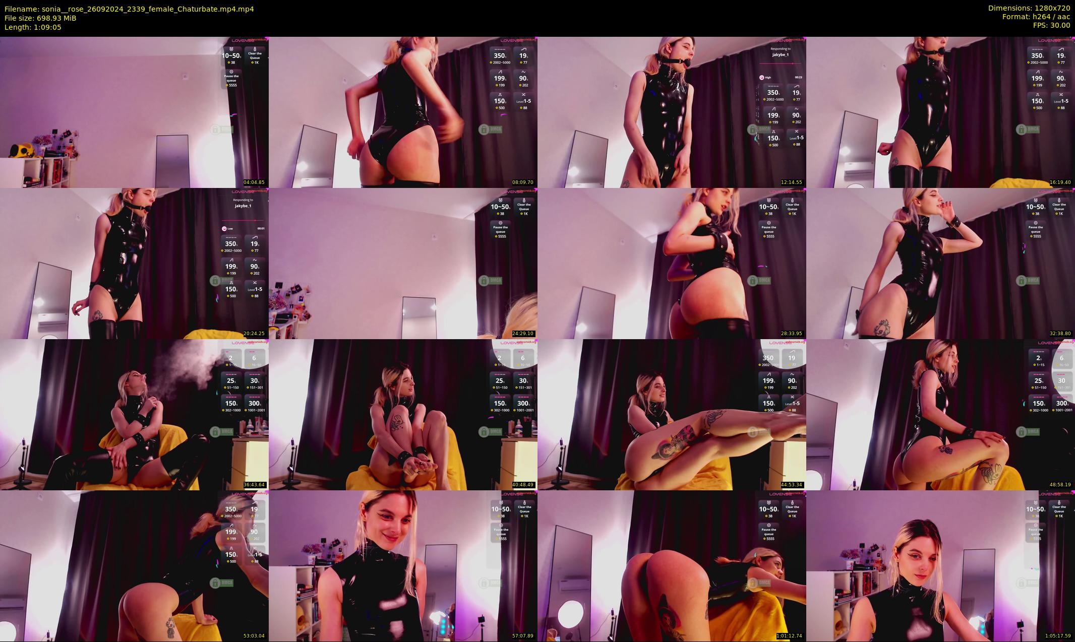 sonia__rose — 70 minute Chaturbate female cam show recording, 720p, Sep 26, 2024