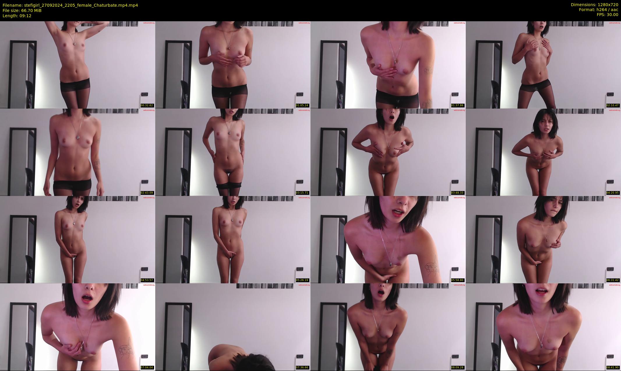stefigirl — 10 minute Chaturbate female cam show recording, 720p, Sep 27, 2024