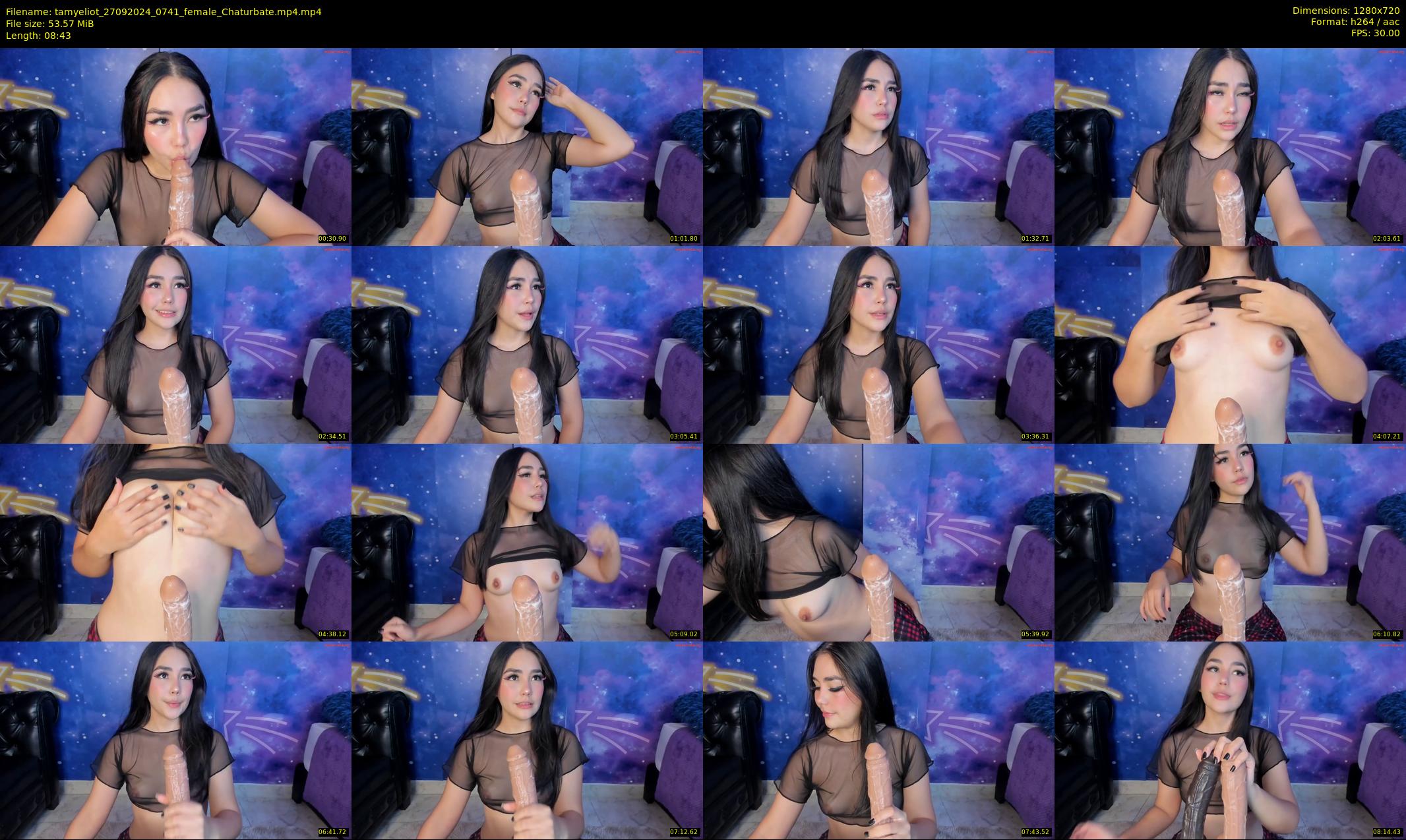 tamyeliot — 9 minute Chaturbate female cam show recording, 720p, Sep 27, 2024