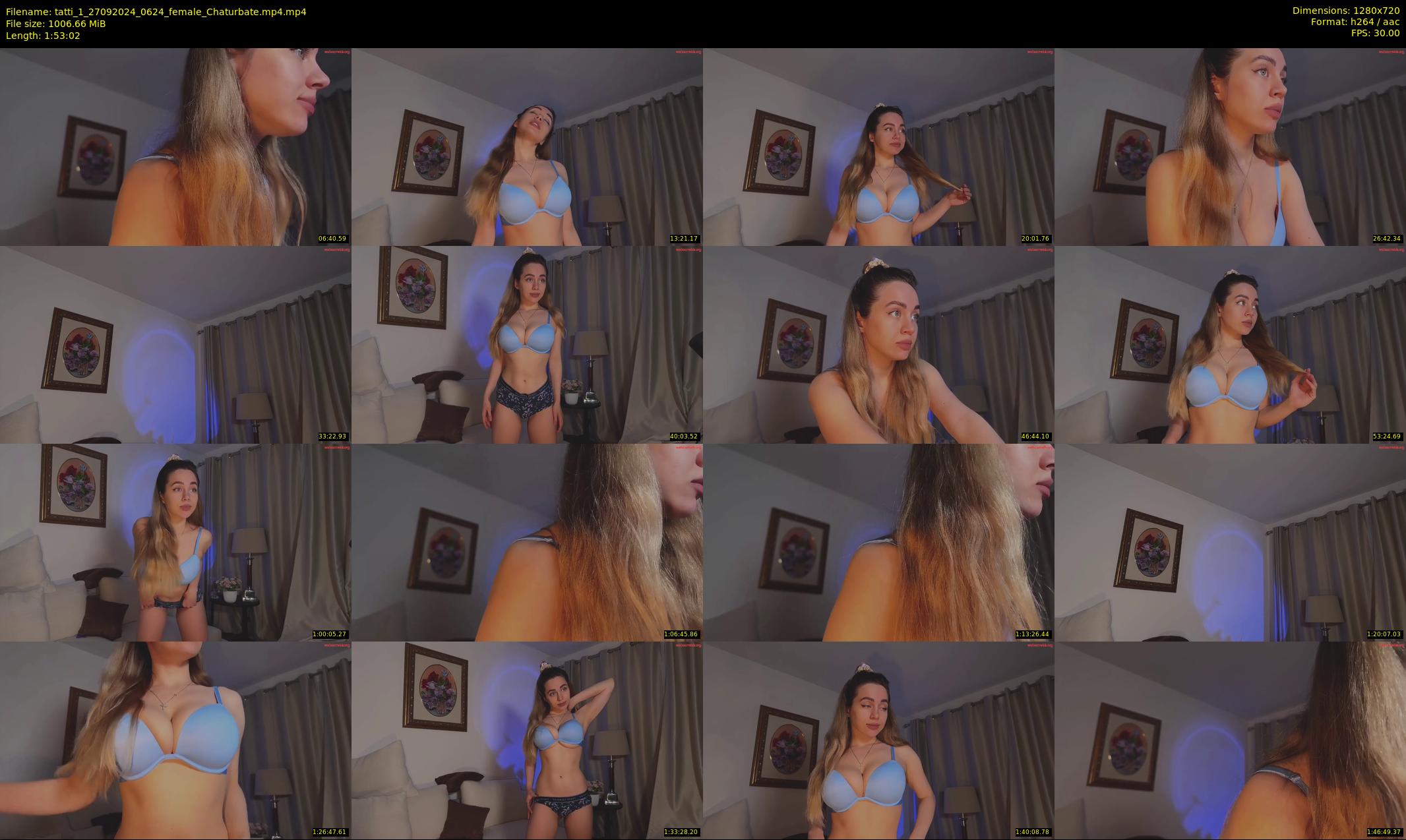 tatti_1 — 114 minute Chaturbate female cam show recording, 720p, Sep 27, 2024