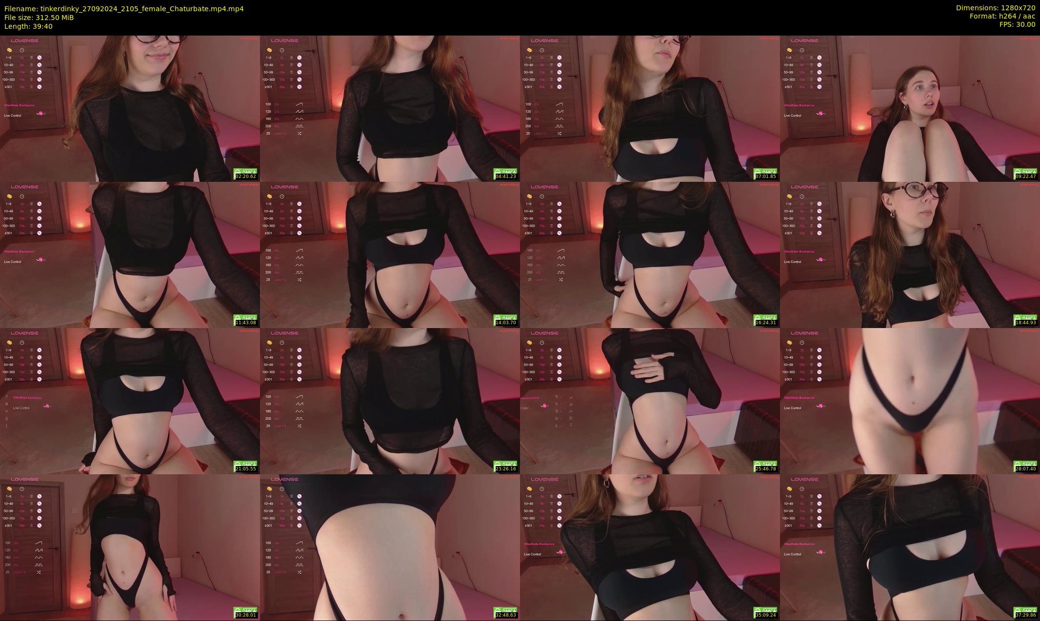 tinkerdinky — 40 minute Chaturbate female cam show recording, 720p, Sep 27, 2024