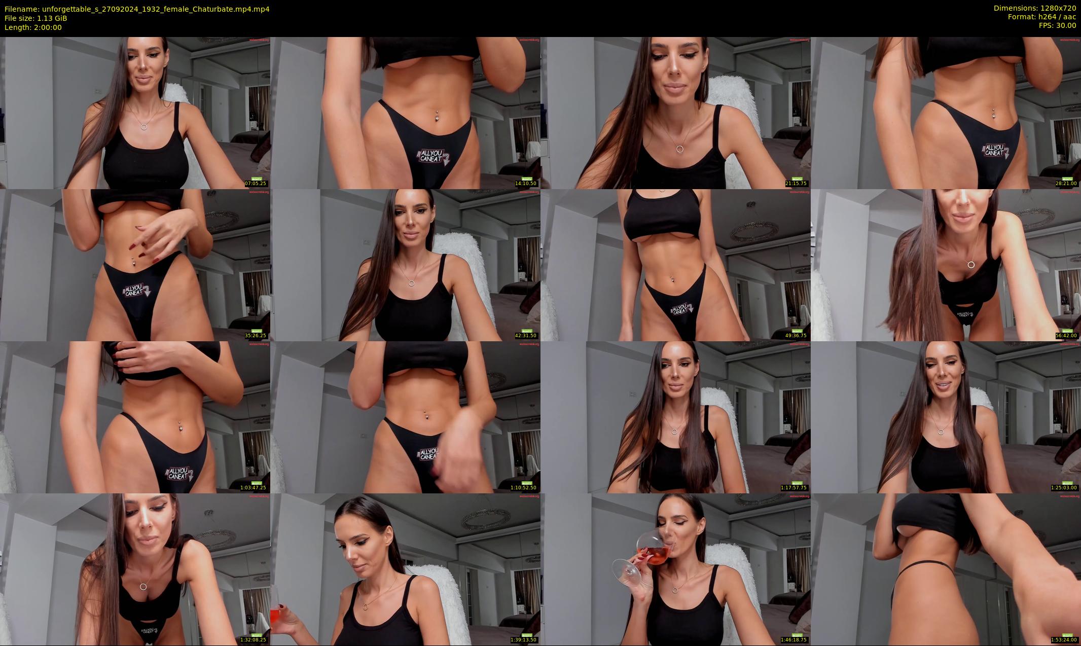 unforgettable_s — 120 minute Chaturbate female cam show recording, 720p, Sep 27, 2024