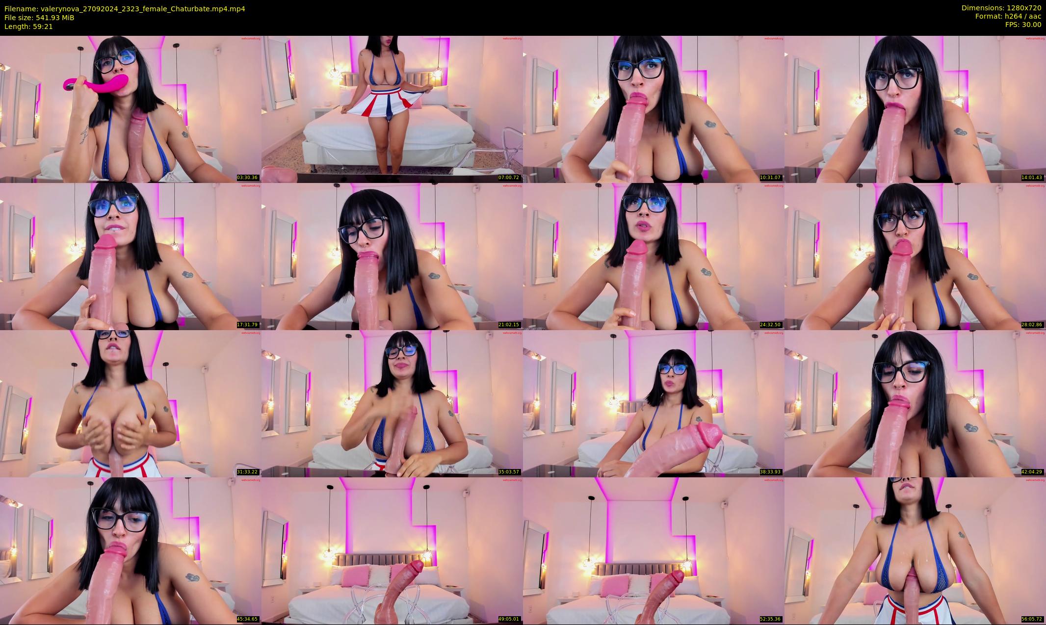 valerynova — 60 minute Chaturbate female cam show recording, 720p, Sep 27, 2024