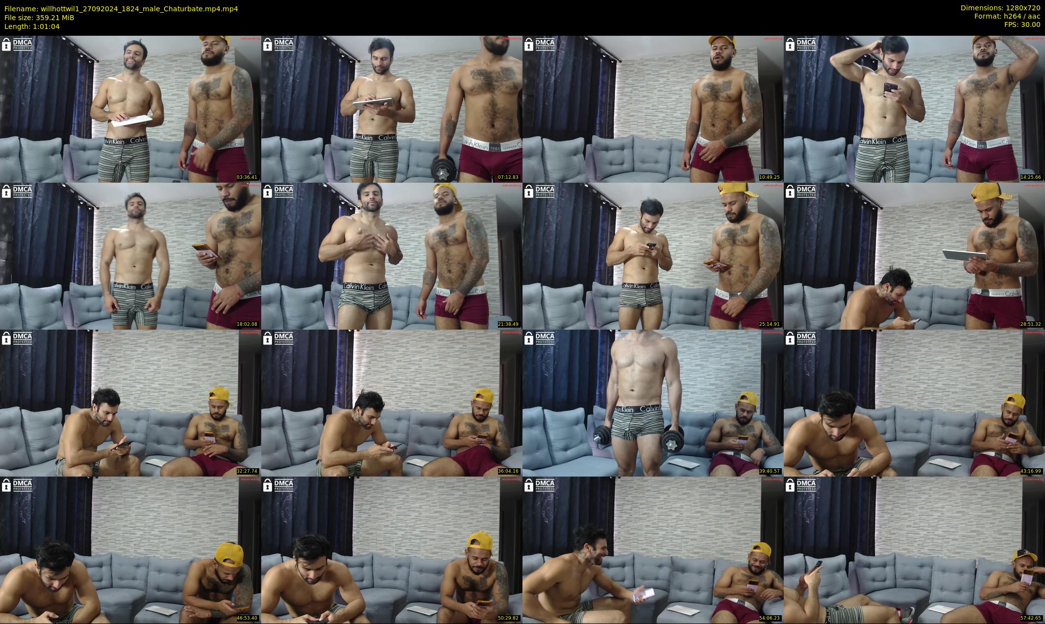 willhottwil1 — 62 minute Chaturbate couple cam show recording, 720p, Sep 27, 2024