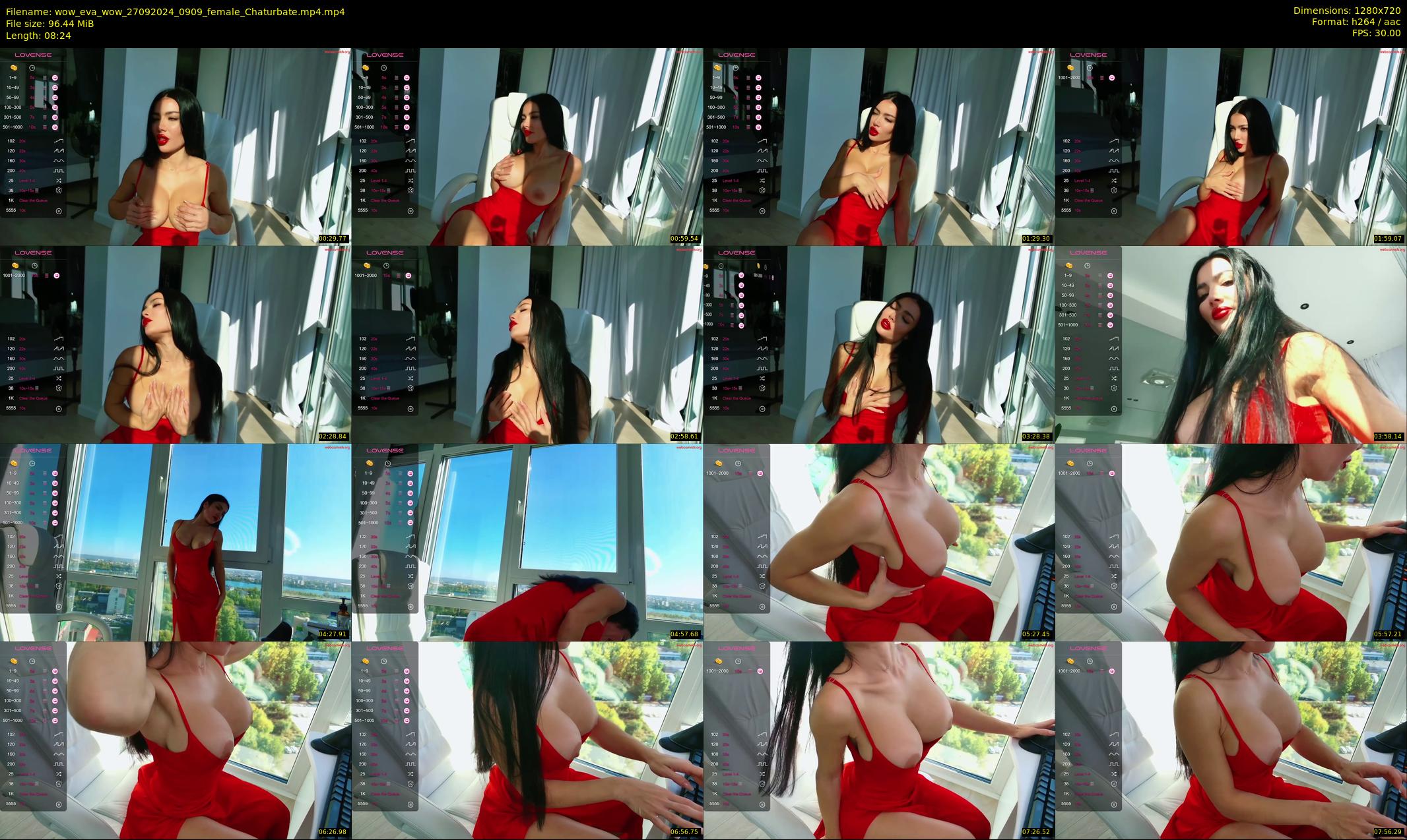 wow_eva_wow — 9 minute Chaturbate female cam show recording, 720p, Sep 27, 2024
