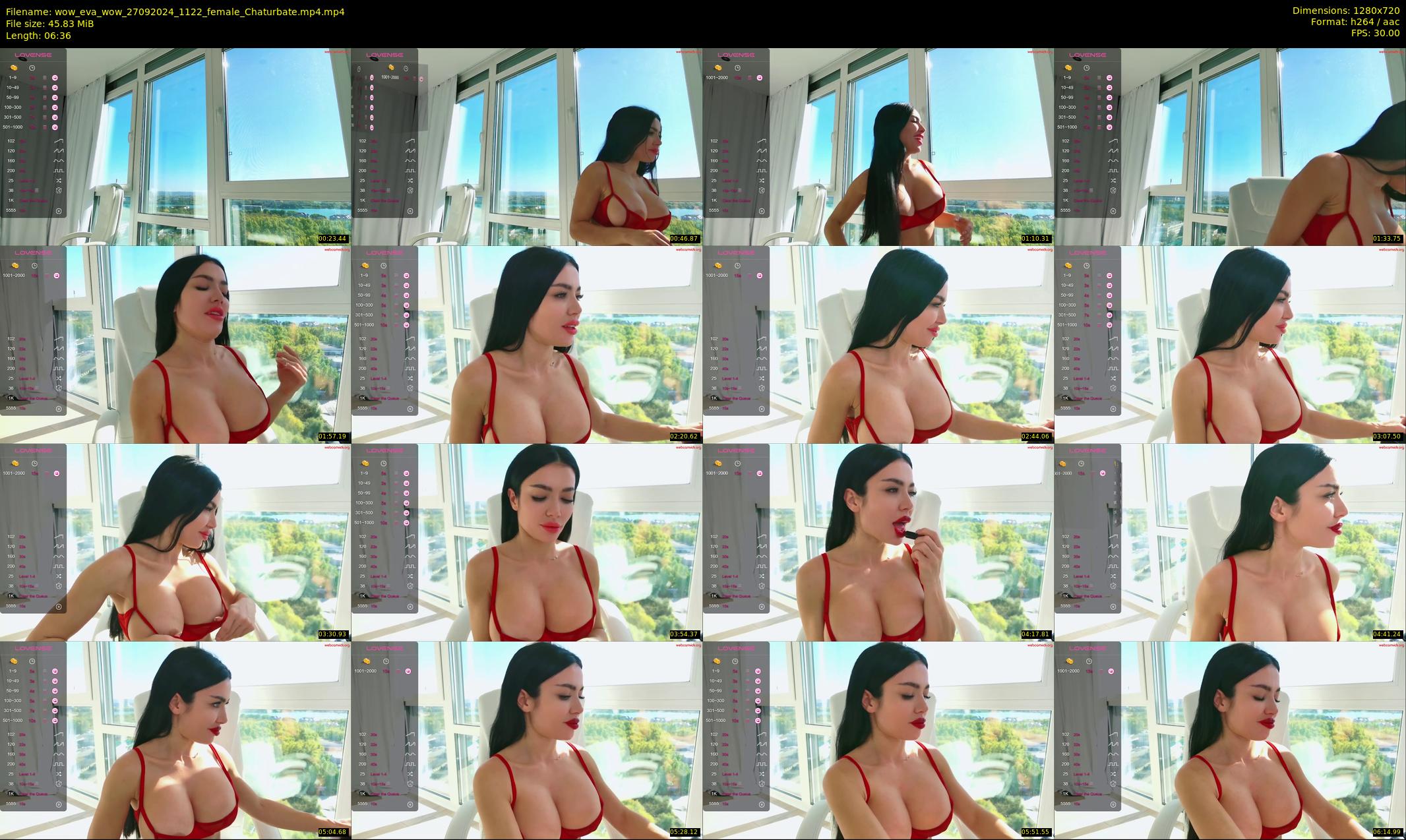 wow_eva_wow — 7 minute Chaturbate female cam show recording, 720p, Sep 27, 2024