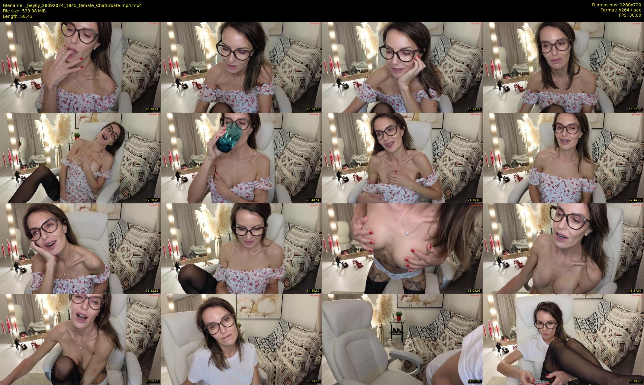 _beylly — 59 minute Chaturbate female cam show recording, 720p, Sep 28, 2024