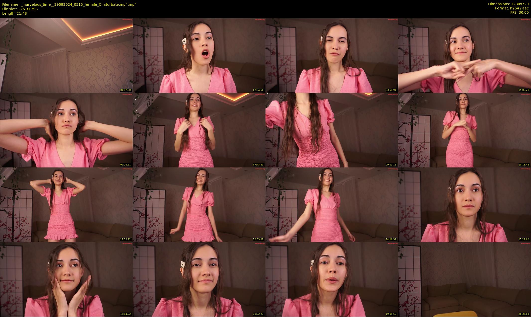 _marvelous_time_ — 22 minute Chaturbate female cam show recording, 720p, Sep 29, 2024