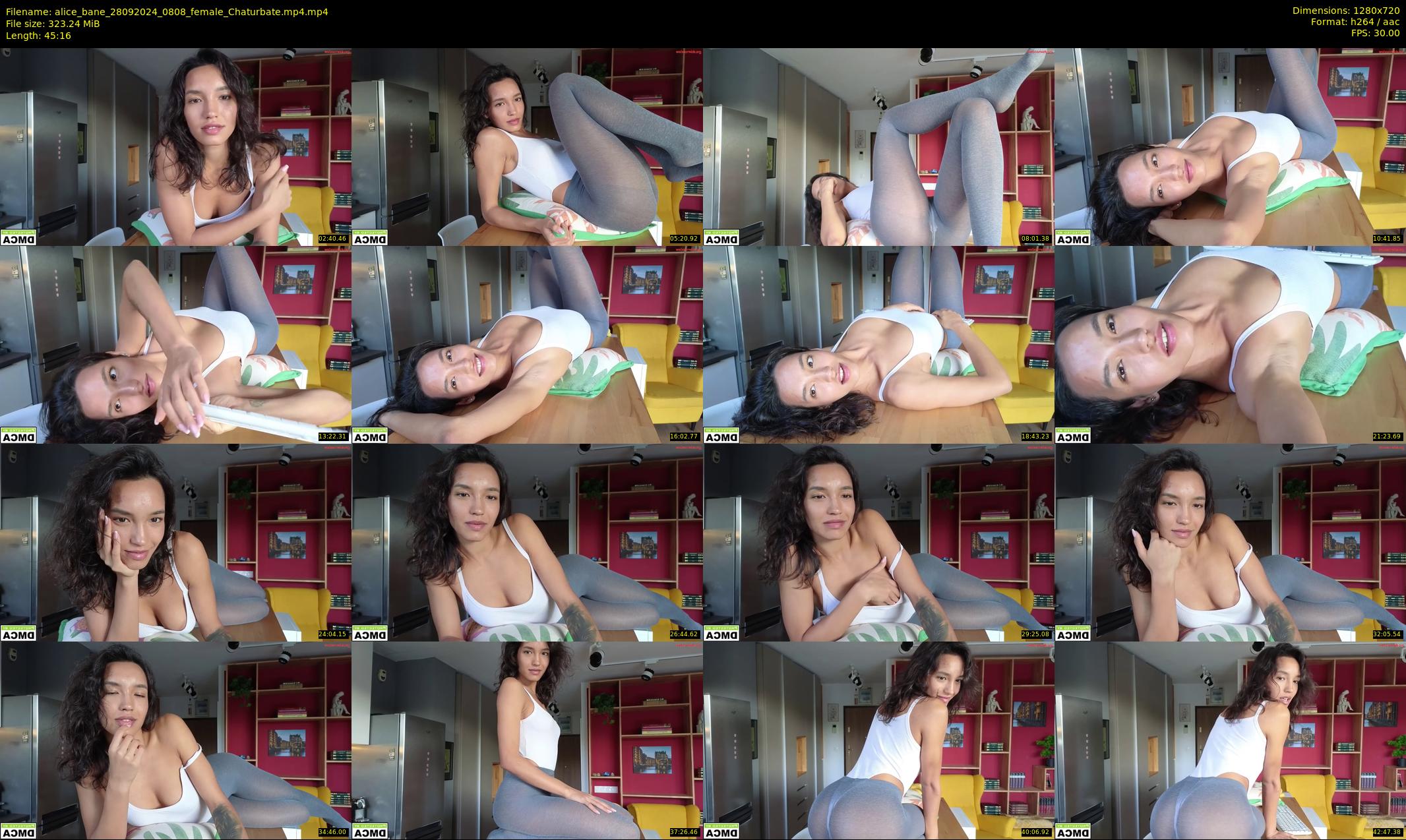 alice_bane — 46 minute Chaturbate female cam show recording, 720p, Sep 28, 2024