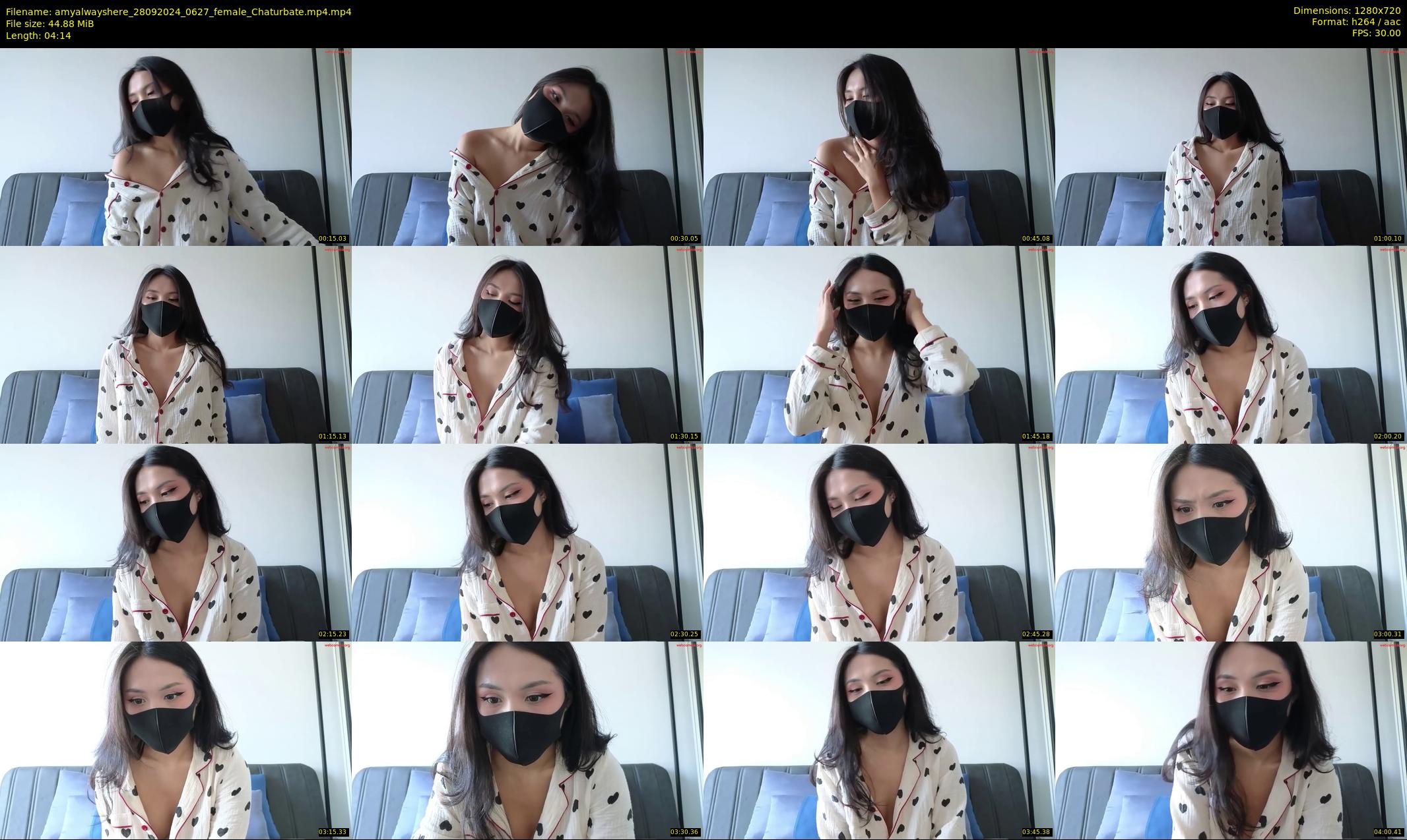 amyalwayshere — 5 minute Chaturbate female cam show recording, 720p, Sep 28, 2024