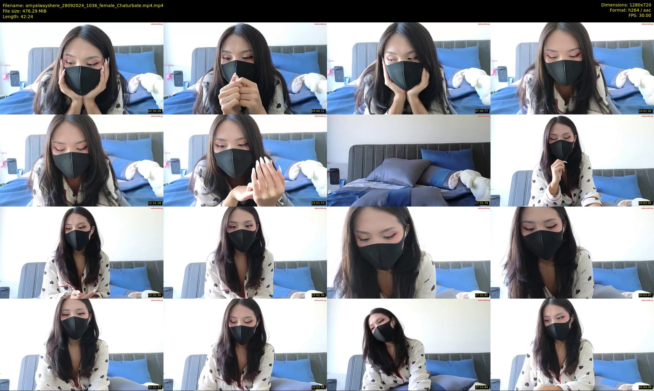 amyalwayshere — 43 minute Chaturbate female cam show recording, 720p, Sep 28, 2024