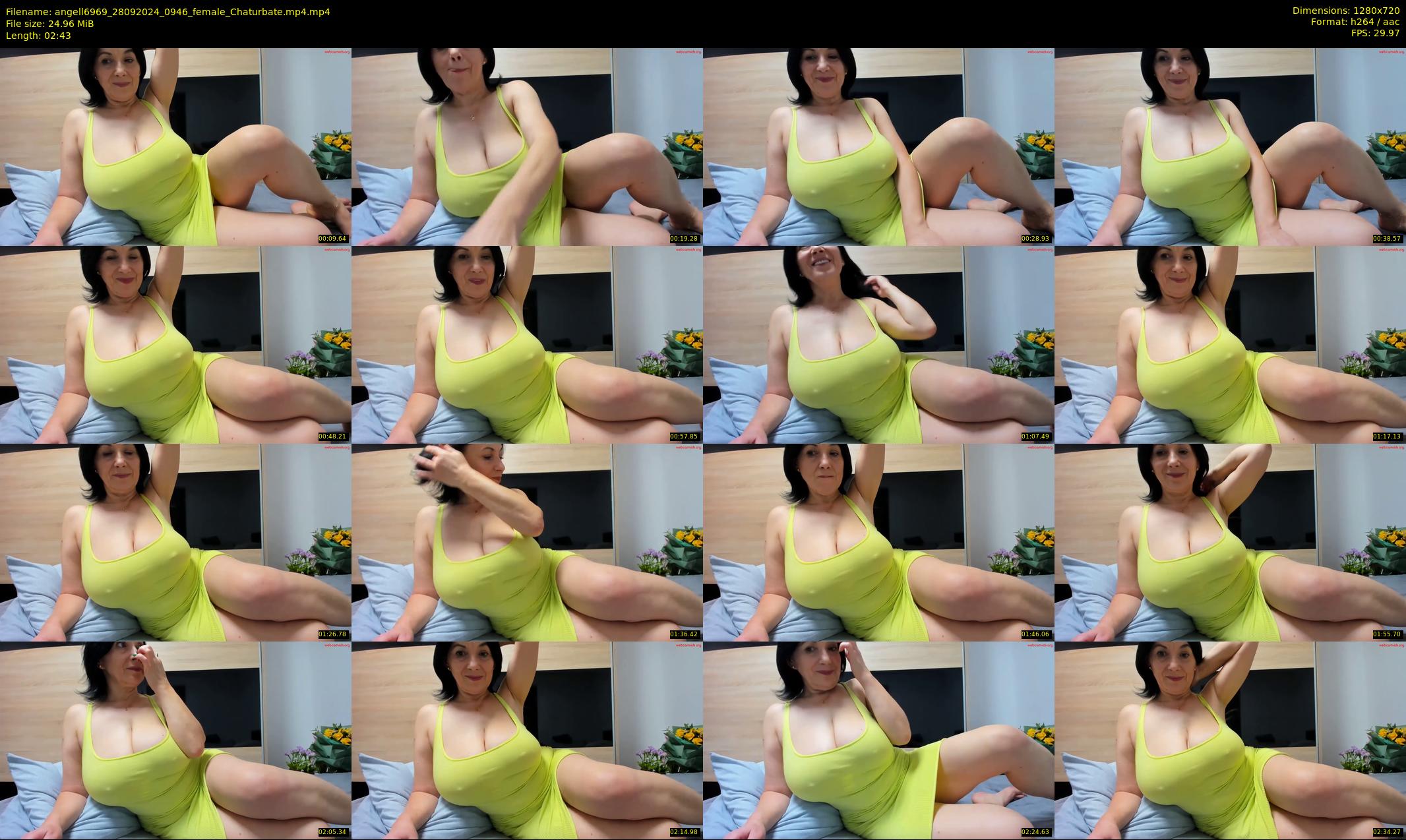angell6969 — 3 minute Chaturbate female cam show recording, 720p, Sep 28, 2024