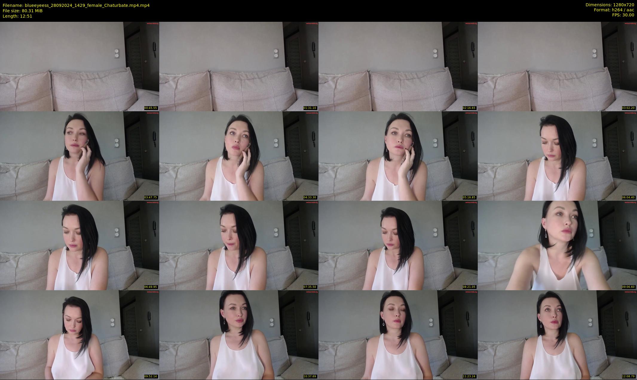 blueeyeess — 13 minute Chaturbate female cam show recording, 720p, Sep 28, 2024