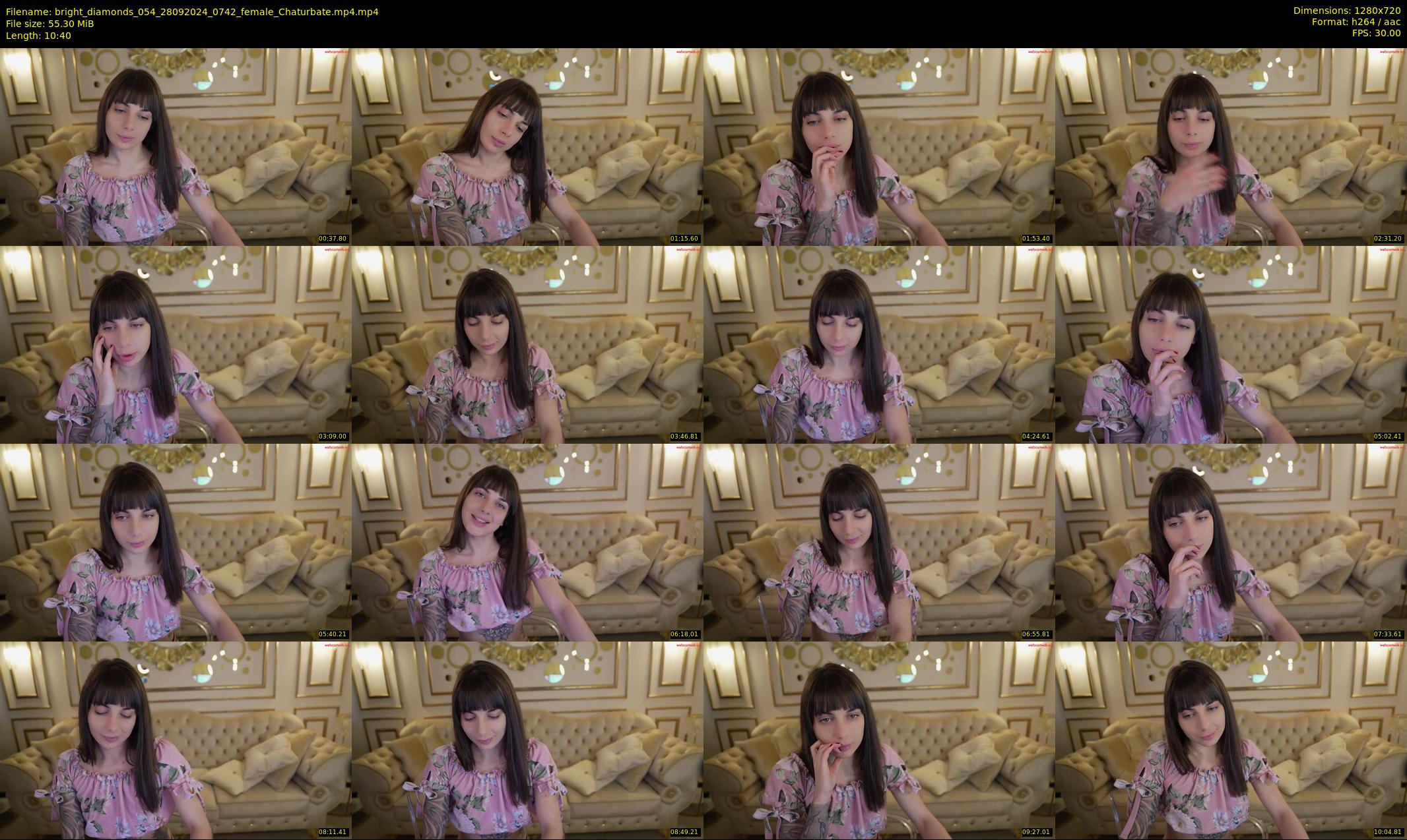 bright_diamonds_054 — 11 minute Chaturbate couple cam show recording, 720p, Sep 28, 2024