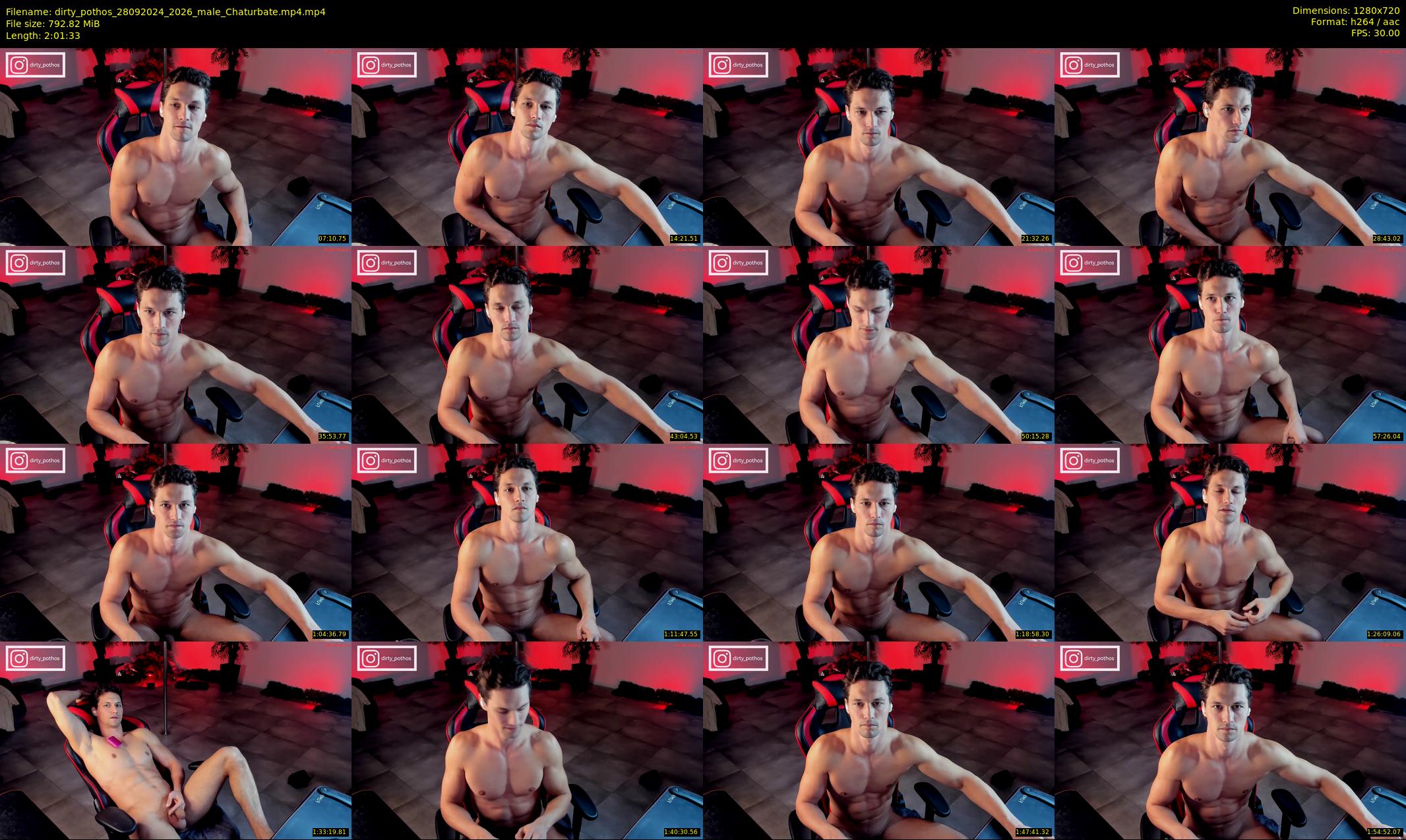 dirty_pothos — 122 minute Chaturbate male cam show recording, 720p, Sep 28, 2024