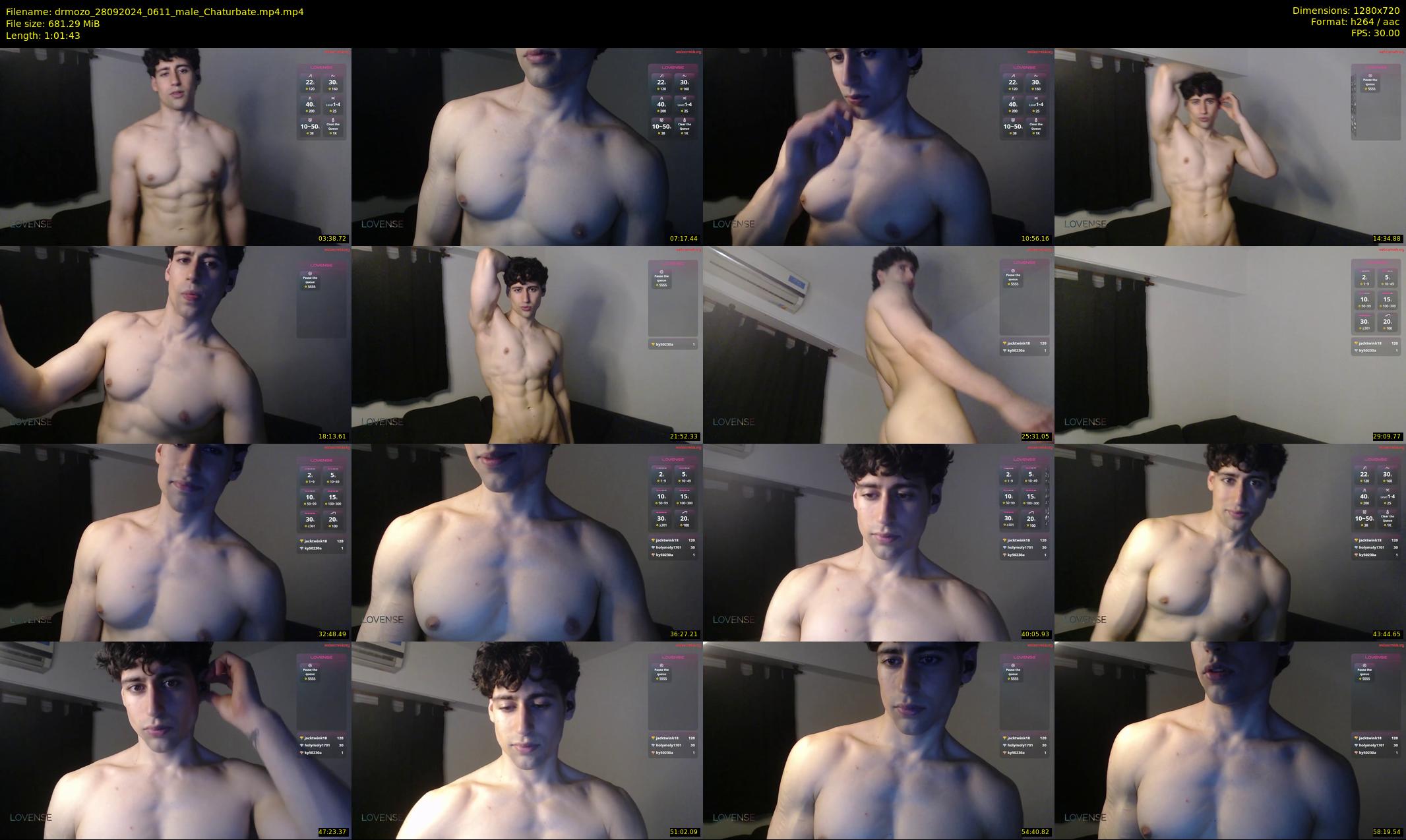 drmozo — 62 minute Chaturbate male cam show recording, 720p, Sep 28, 2024